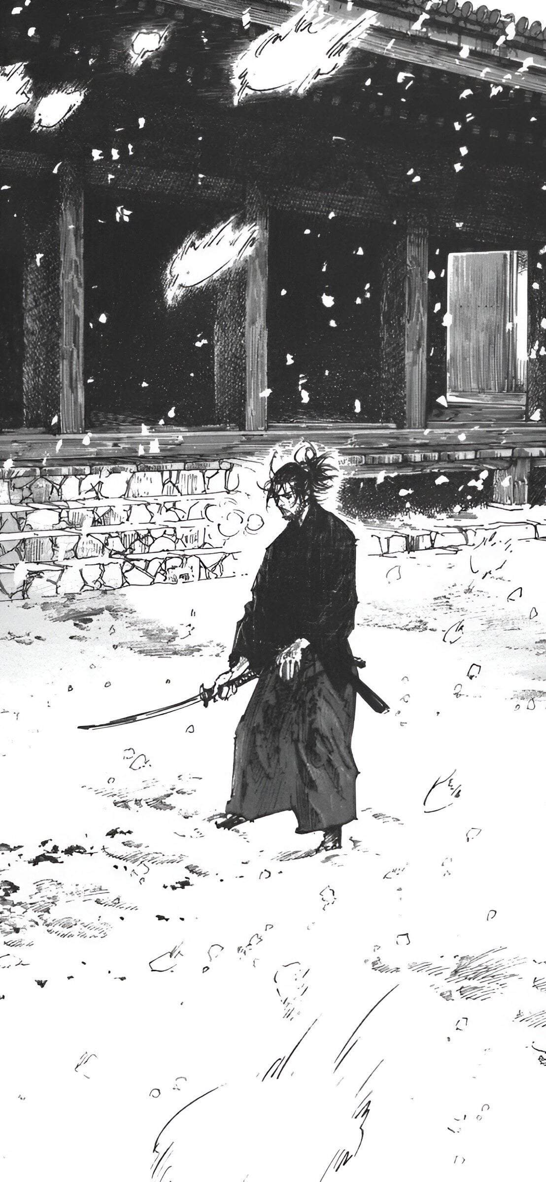 Some manga panels I resized to fit my phone (iPhone X) 2436×1125