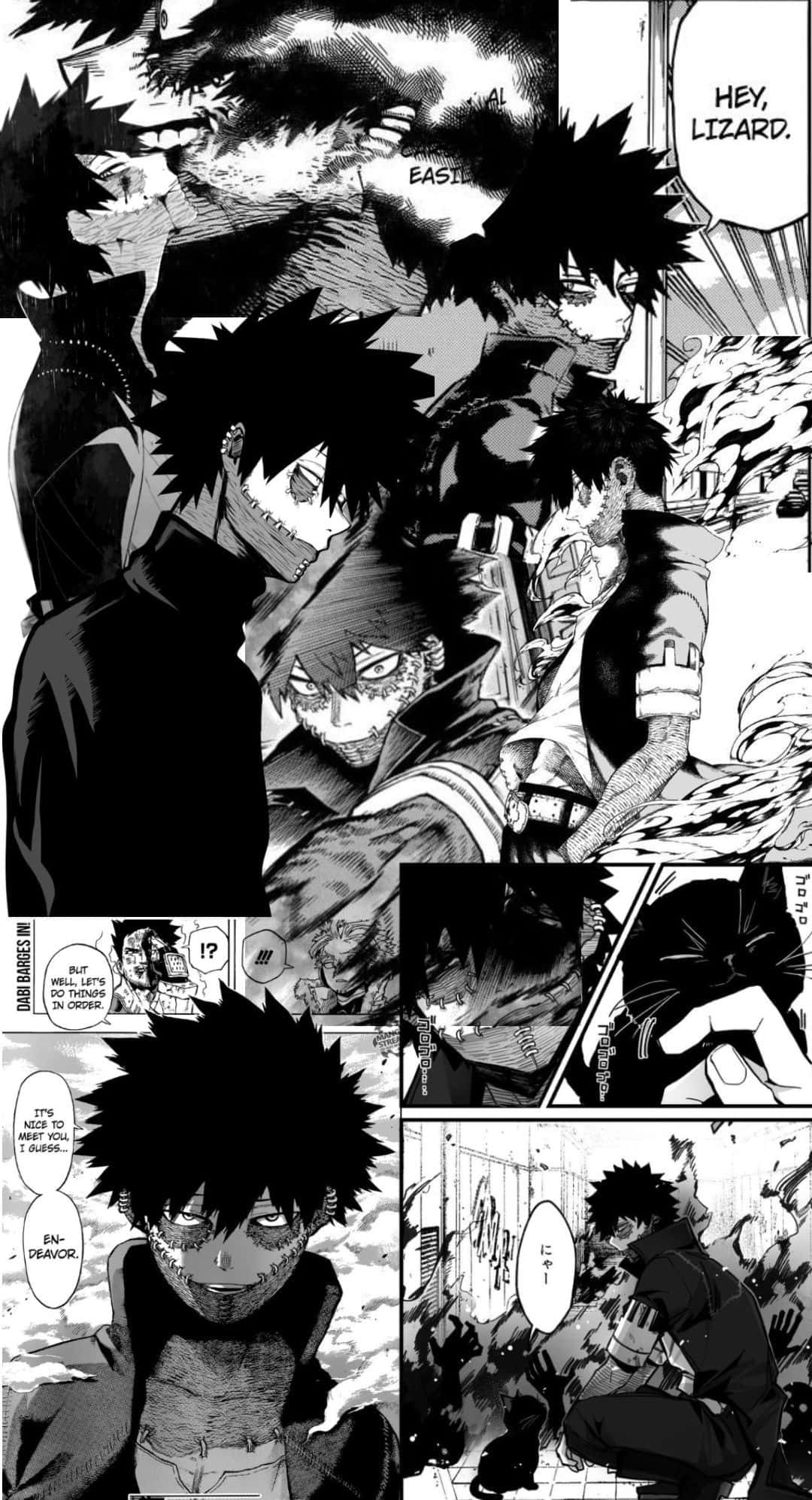 Download A Manga Panel Showing a Brightly Colored City