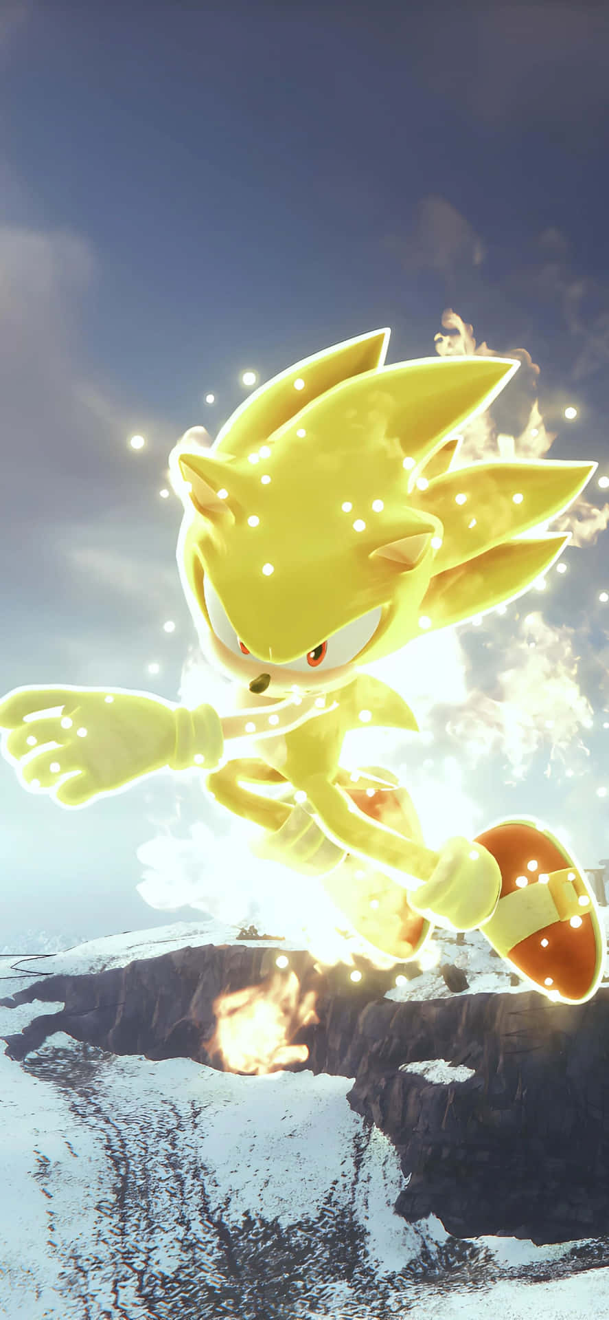 Download Super_ Sonic_ Action_ Sonic_ Wallpaper