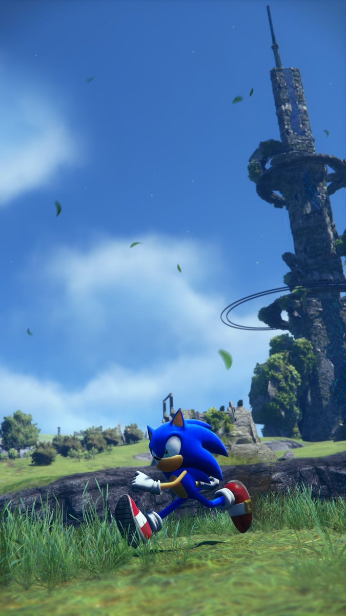 Made a Sonic Frontiers wallpaper today!