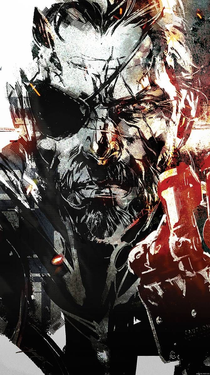 Metal Gear Solid V Smartphone Wallpaper By De MonVarela