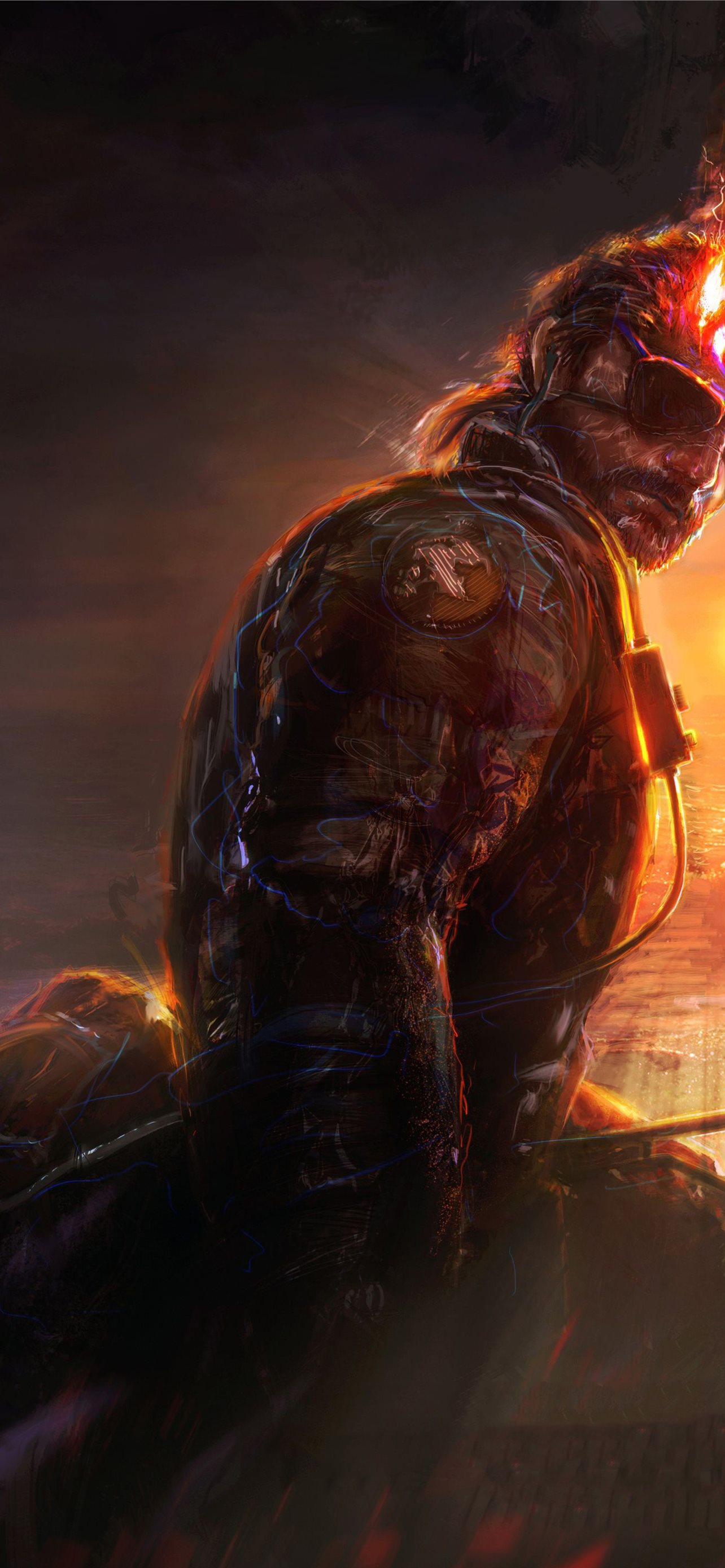metal gear solid v the phantom pain HD iPhone Wallpaper Free Download