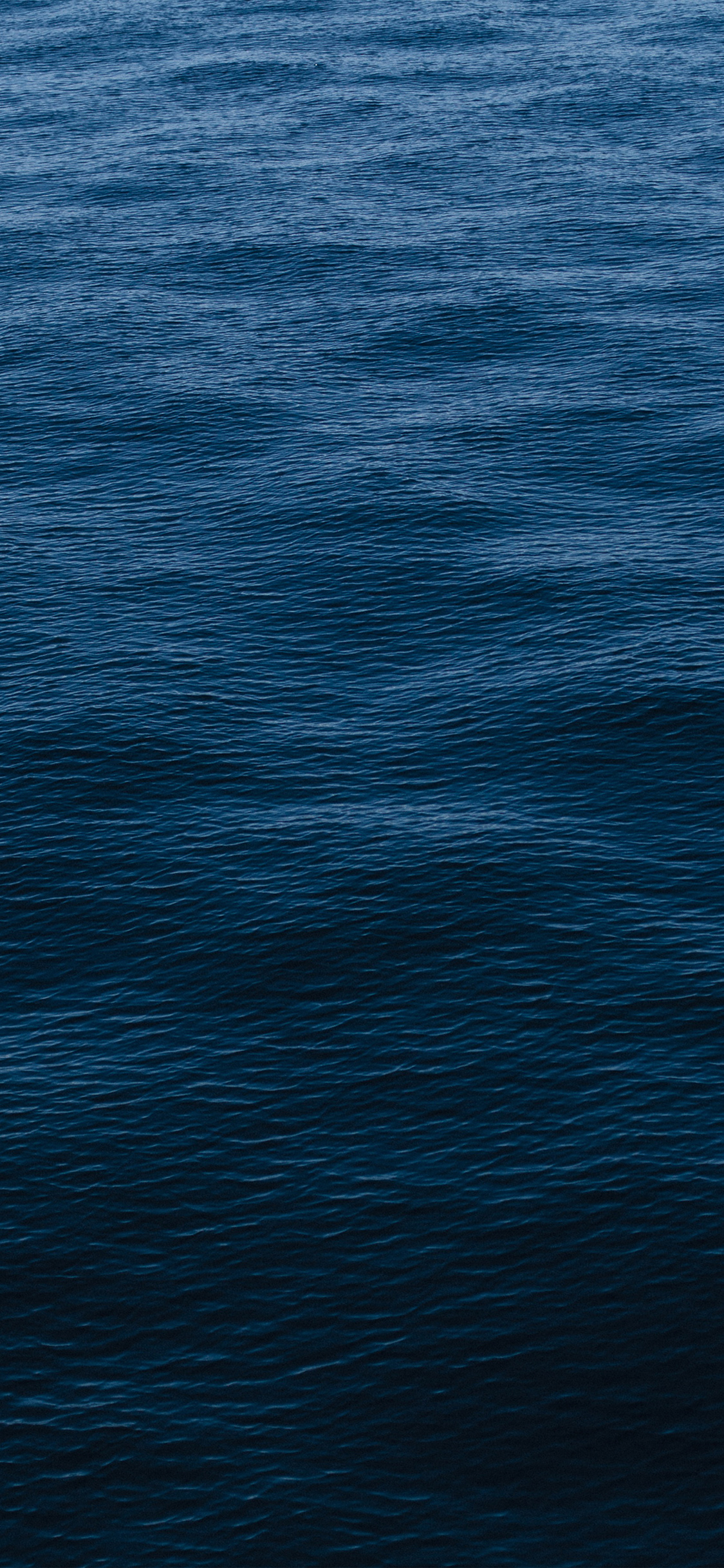 iPhone X wallpaper. wave dark ocean sea blue pattern