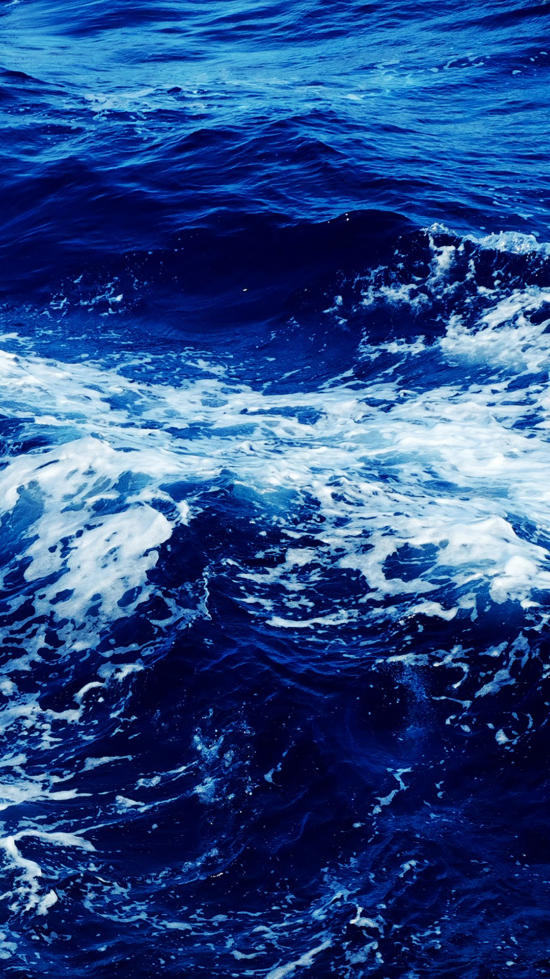 Deep Blue Background Wallpaper iPhone