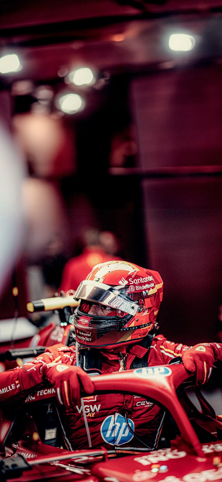 Carlos Sainz F1 Wallpaper
