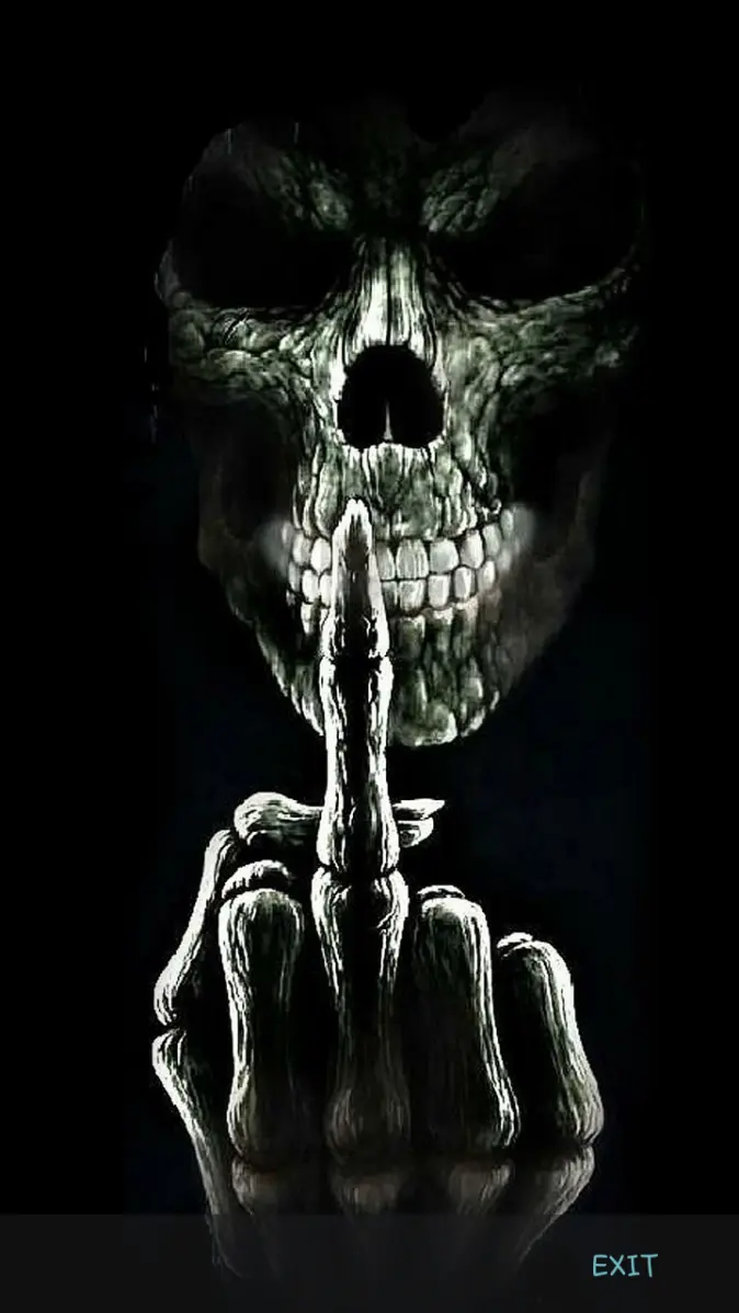 Funny skeleton wallpaper