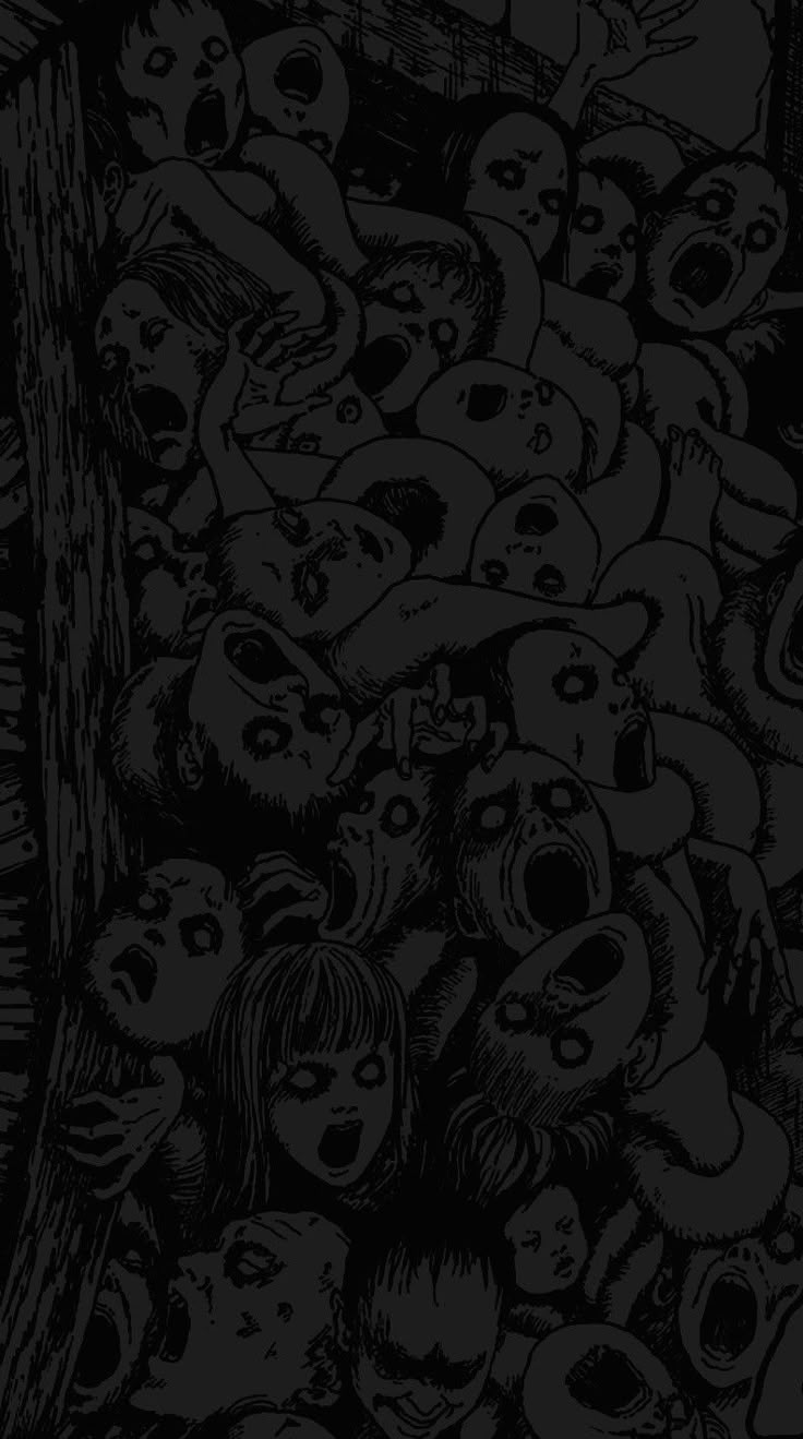 Junji ito dark wallpaper