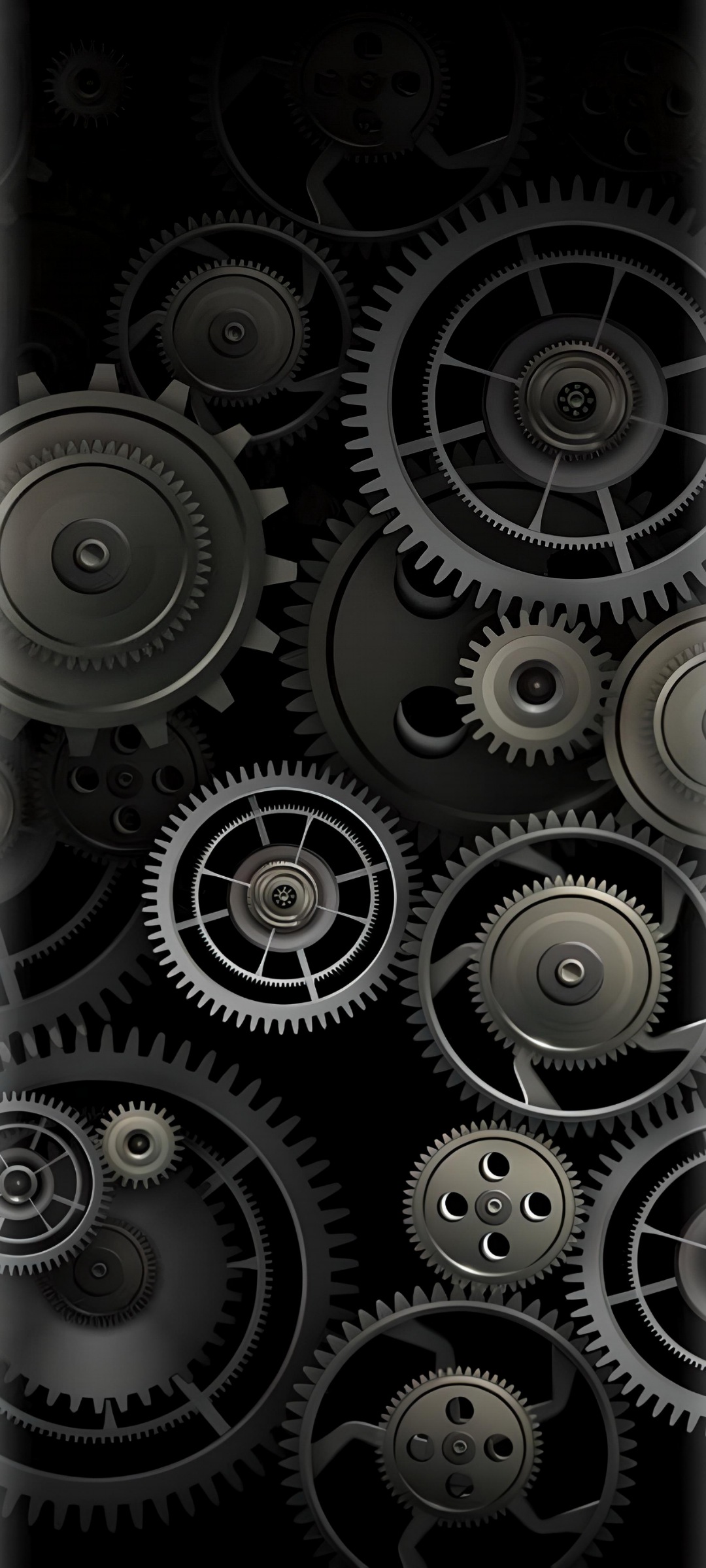 Wallpaper Gear, Smartphone, Machine, Tablet, Silver, Background Free Image