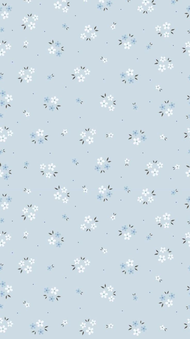 Wallpaper. Floral wallpaper iphone, Blue floral wallpaper, Blue flower wallpaper
