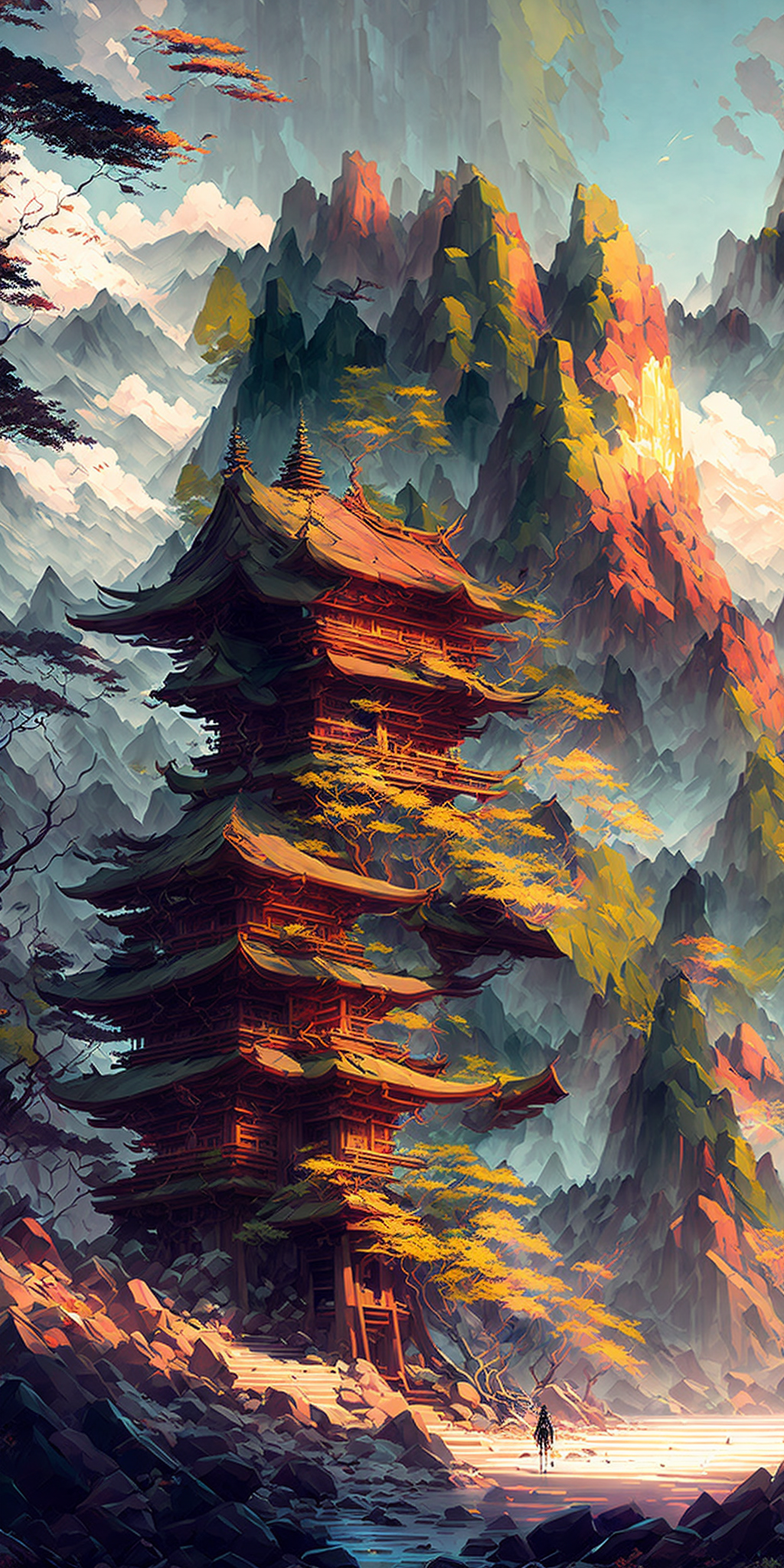 Temple phone wallpaper