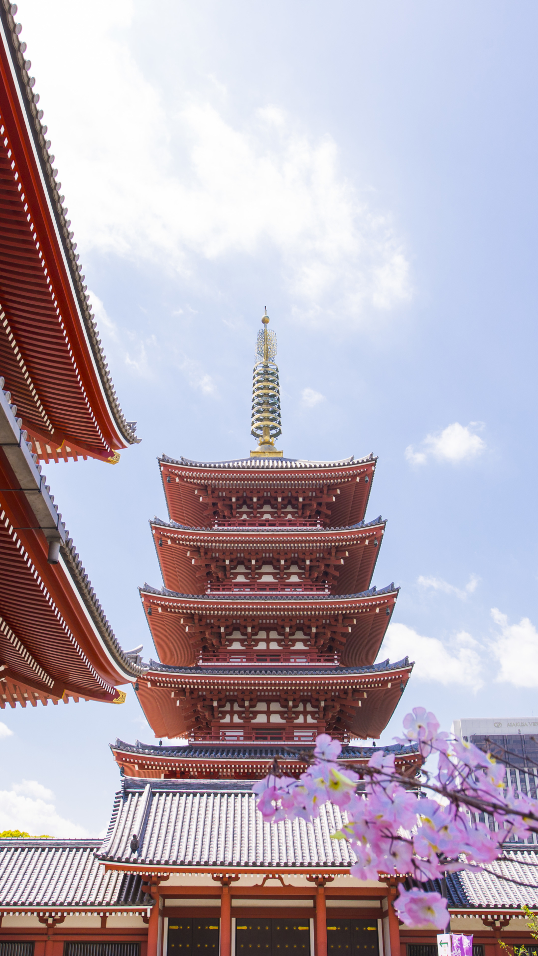 Phone wallpaper: Japan, Blossom, Senso Ji, Religious, Sensō Ji, Temple, Spring, Tokyo, Temples 1133669