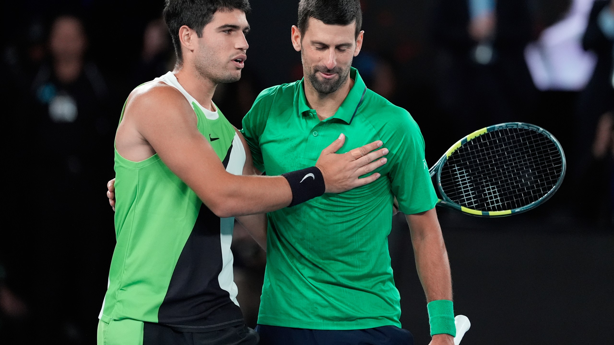 Djokovic falls short of a 25th major title as Alcaraz triumphs in Australia. It's still his mission