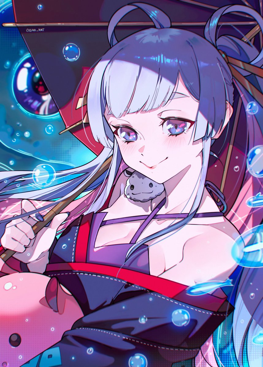 Small fanart about yachiyo from cosmic princess kaguya ! I really love the movie the art and the music was soo good ! What you guys think about the movie ? Btw