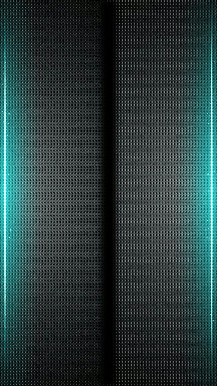Black and Grey with Green Neon Lights Wallpaper