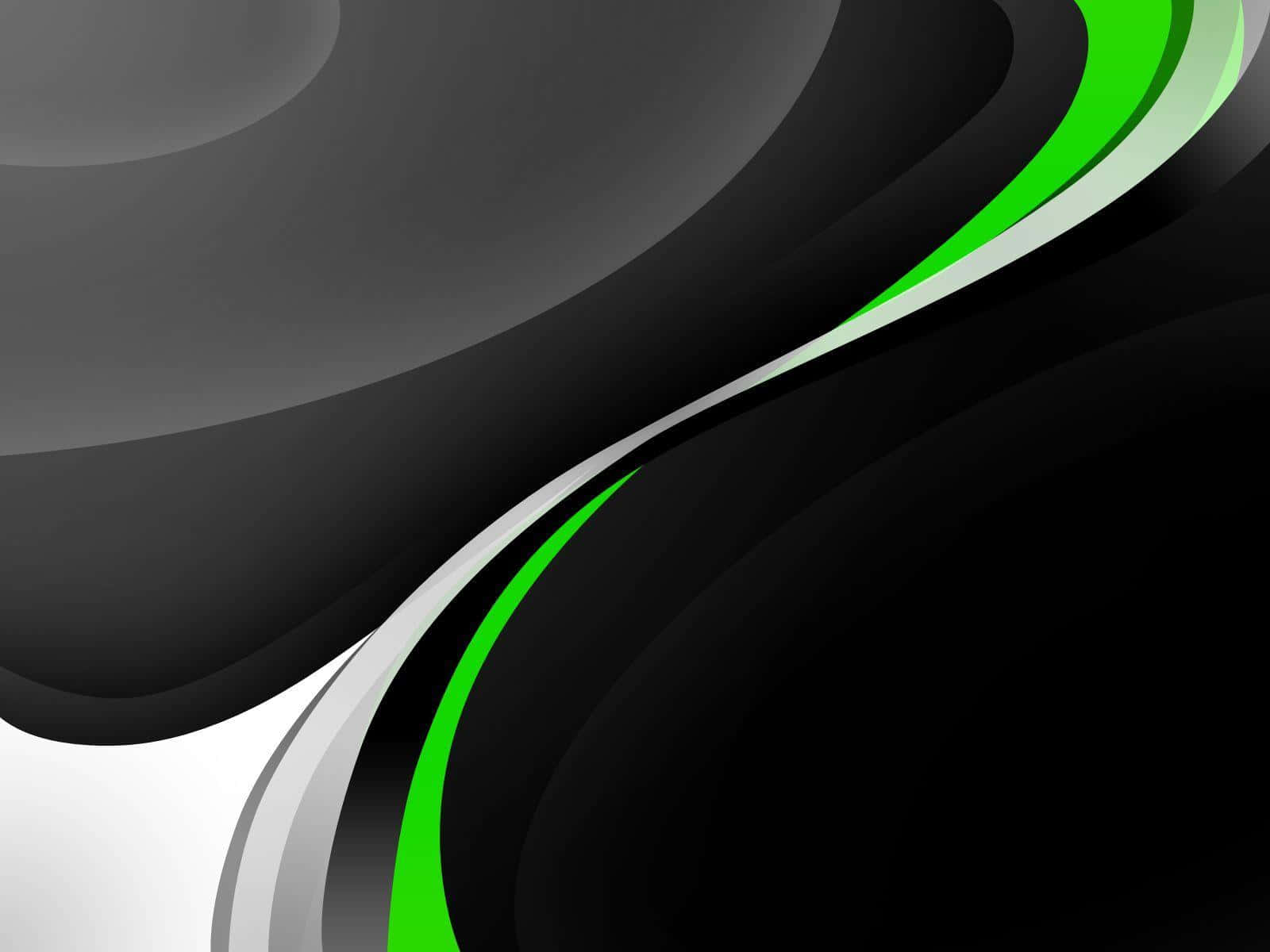 Black And Green Background