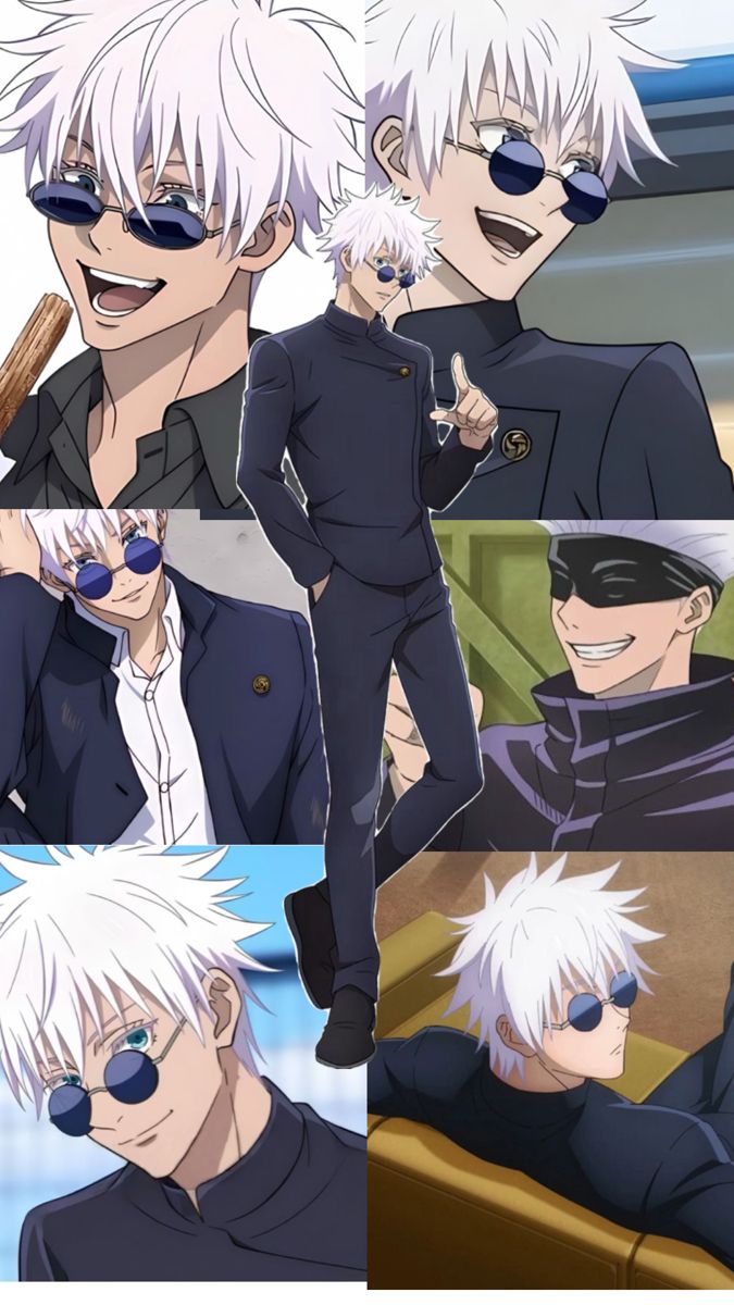 Gojo icon. Cute anime wallpaper, Cute background, Kawaii anime