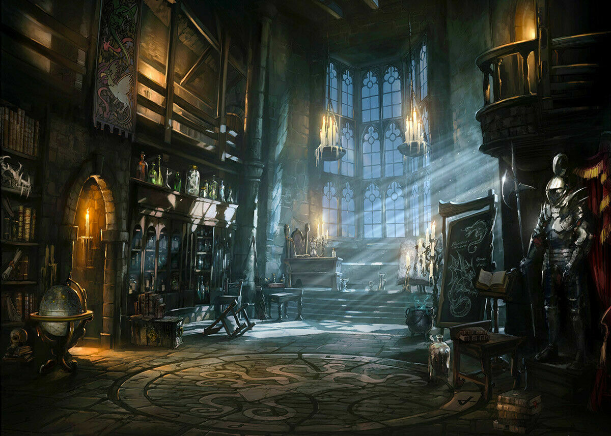 Medieval Castle Weapon Armor Vinyl Backdrop Background Studio Props 12x10ft