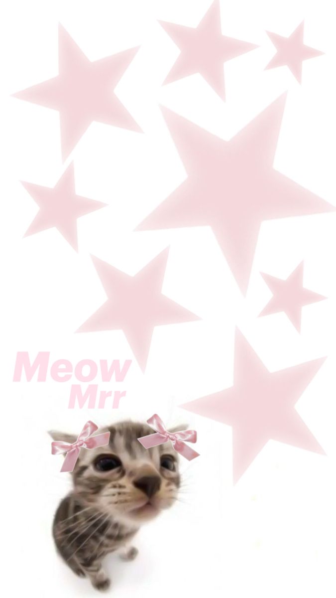 Пин от пользователя Bbwunnie! на доске X3 wallpaperzzz ⭐️. Кошачьи плакаты, Абстрактное, Розовые обои