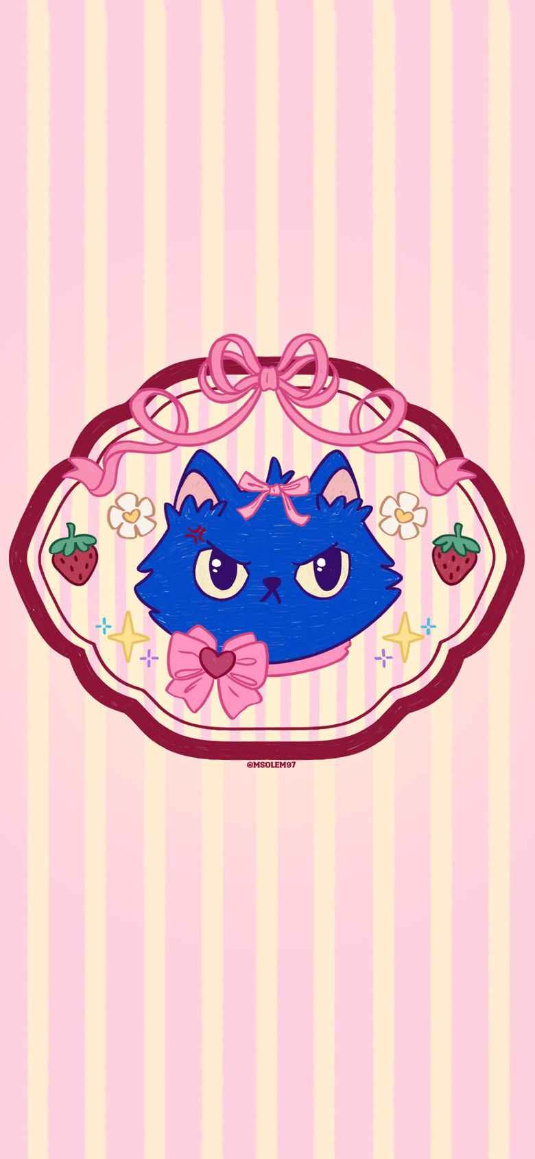 Coquette Cat 2.0 Wallpaper's Ko Fi Shop