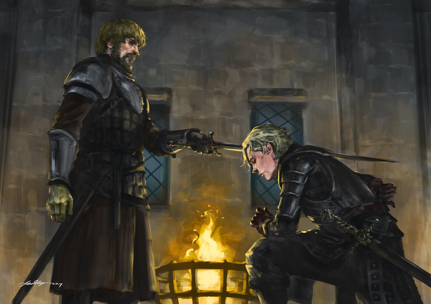 Draw Souls Knight of The Seven Kingdoms