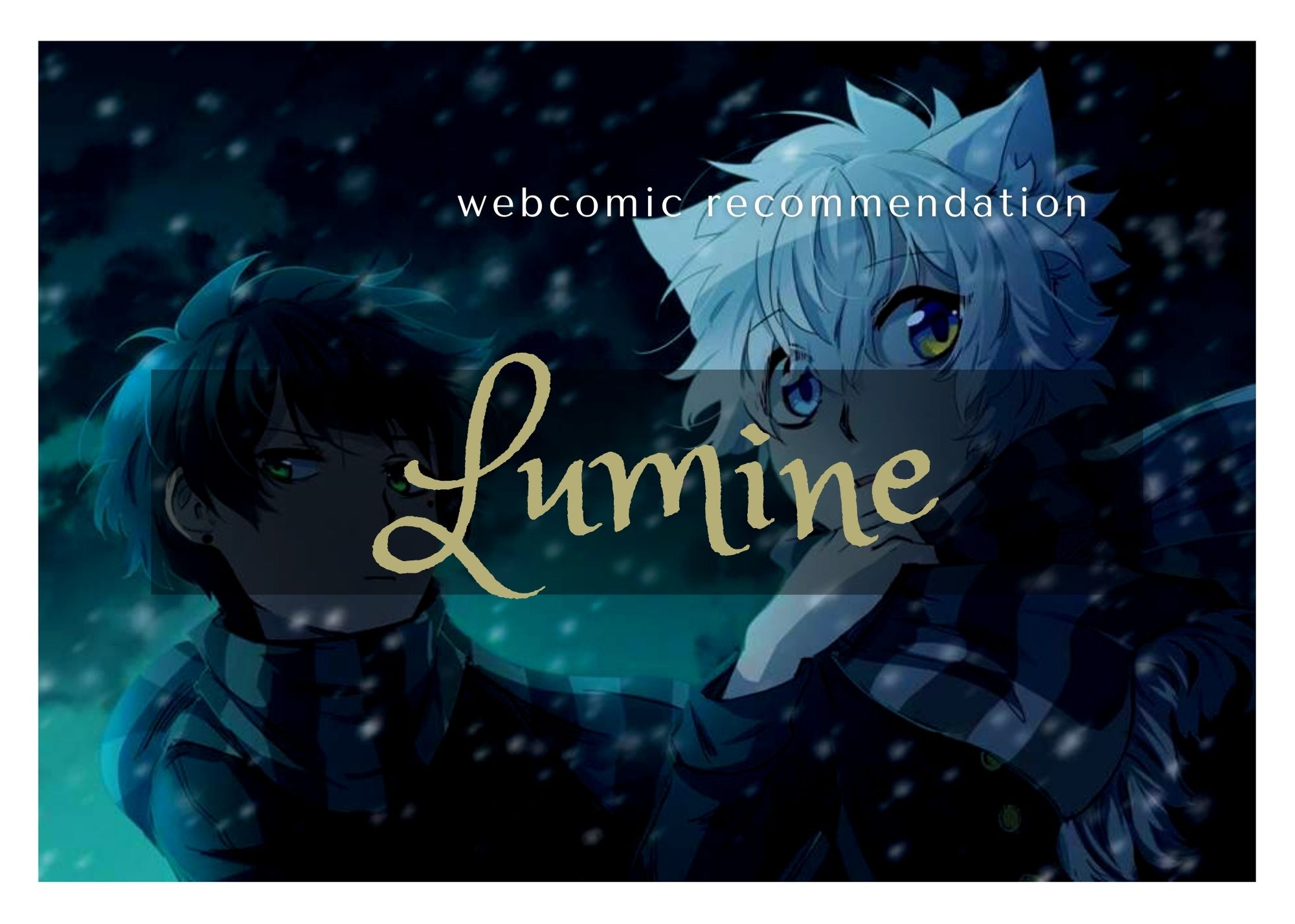 LUMINE Recommendation drink and watch anime