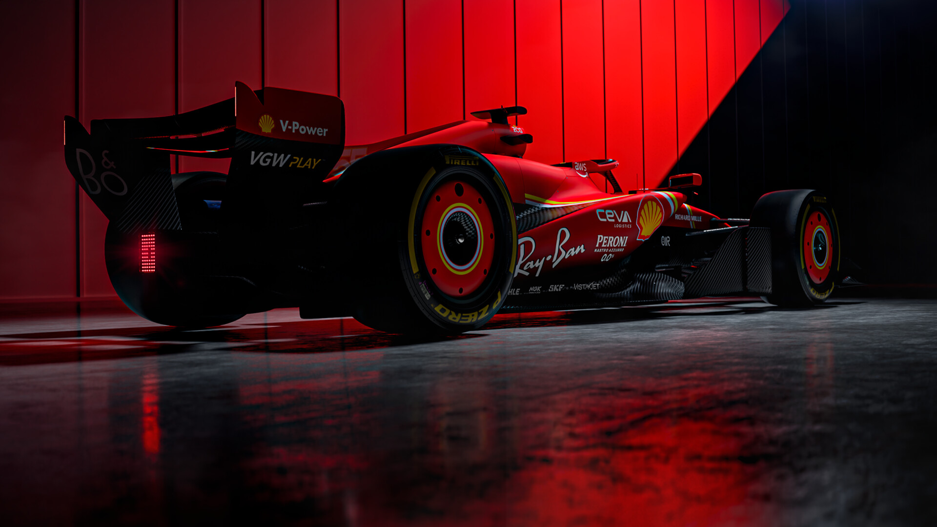 F1 2026 Concept With Ferrari SF 24 Livery
