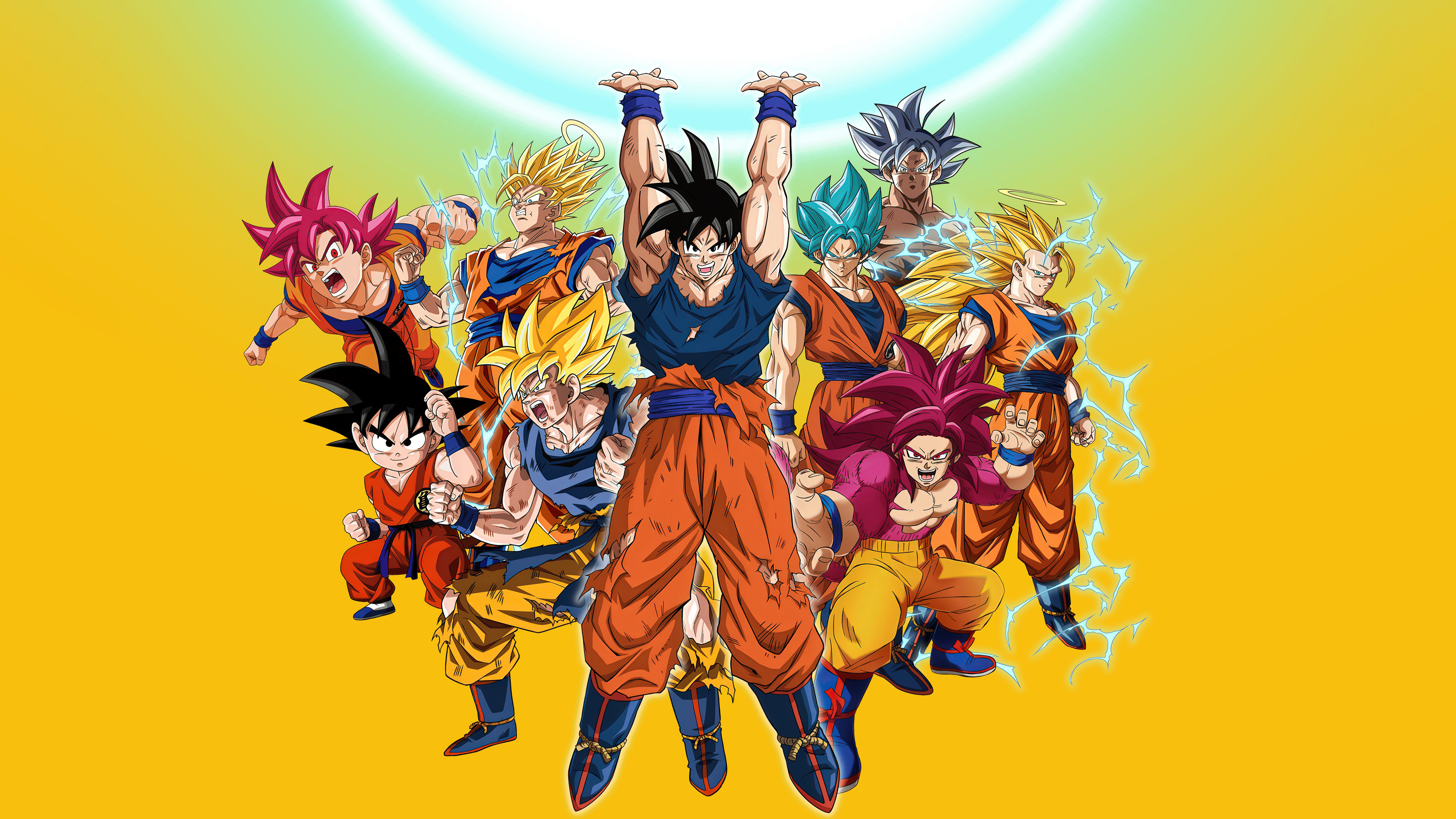 Dragon Ball Super Wallpaper 4K, Anniversary Edition