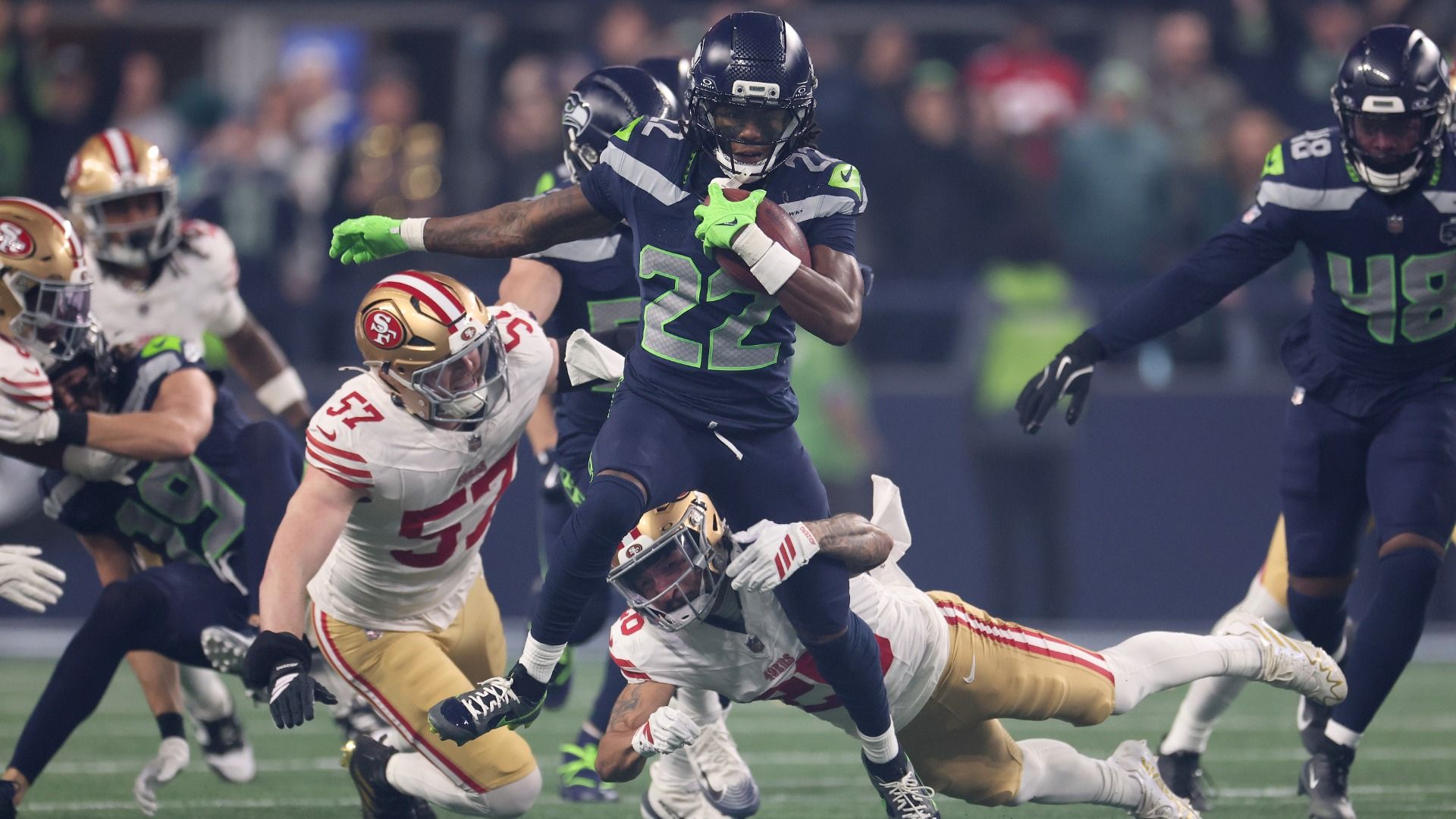 Seahawks chase Super Bowl LX after 49ers rout