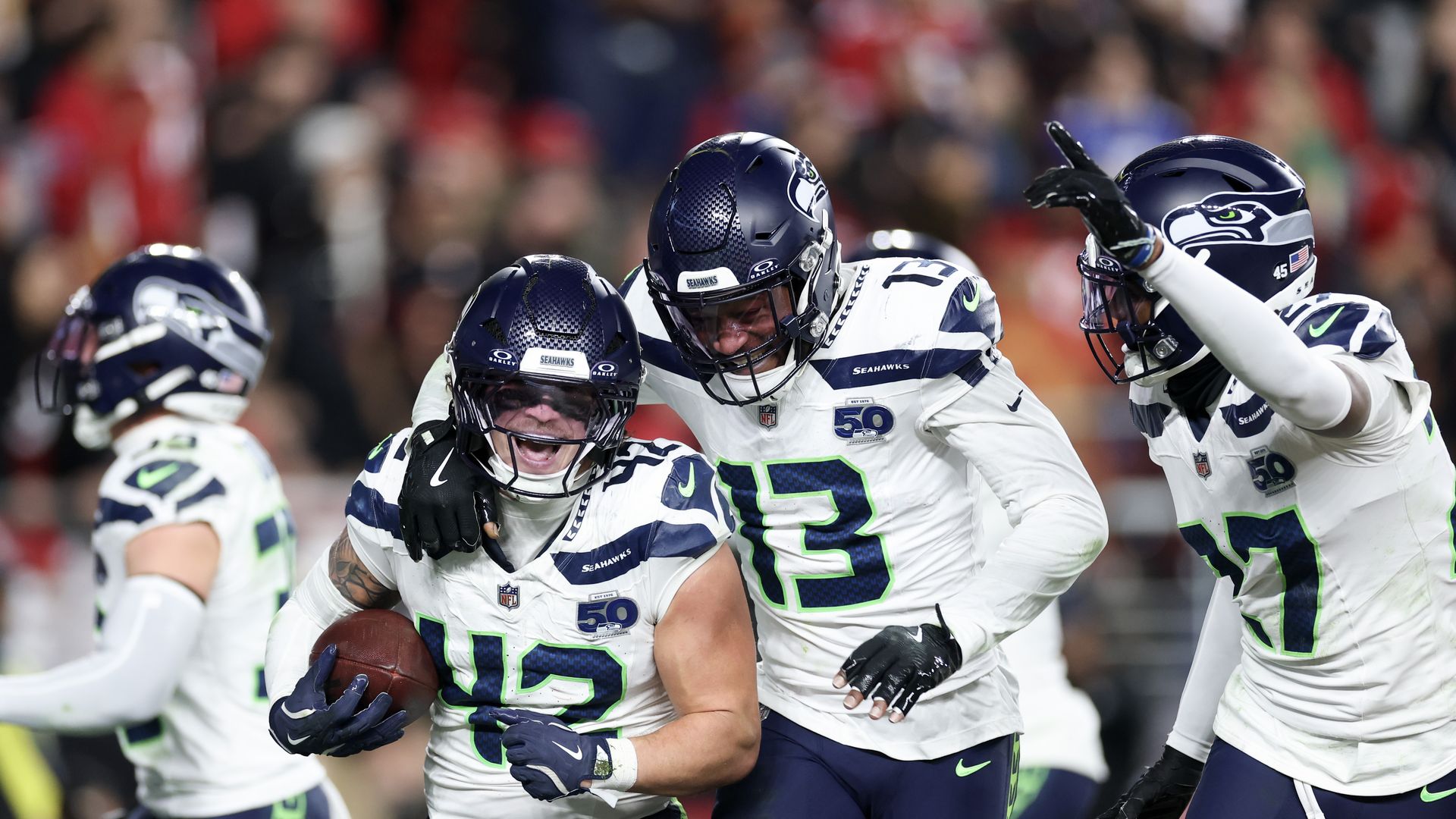 Seattle secures NFC's top seed after big win