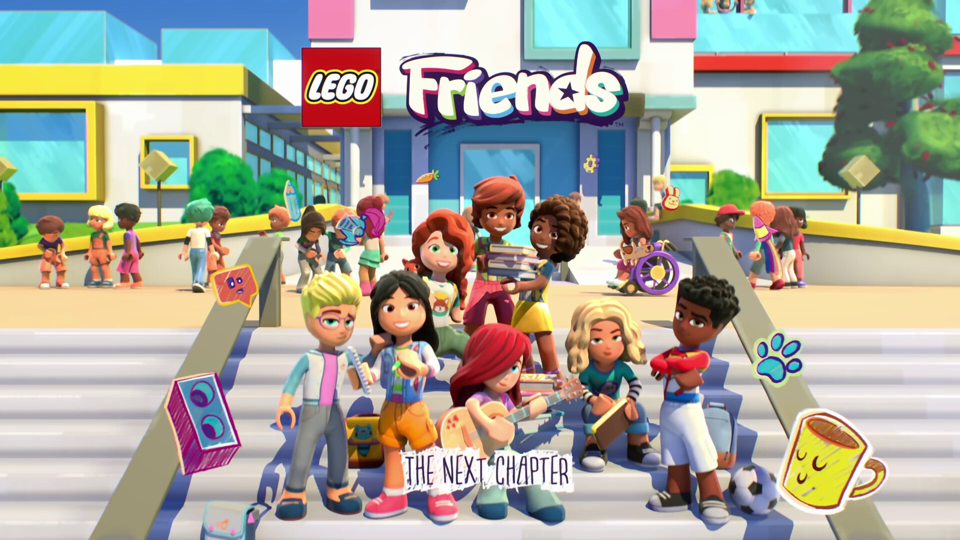 Next Chapter Friends Lego Release Date Lego Friends Wallpaper Lego Friends The Next Chapter