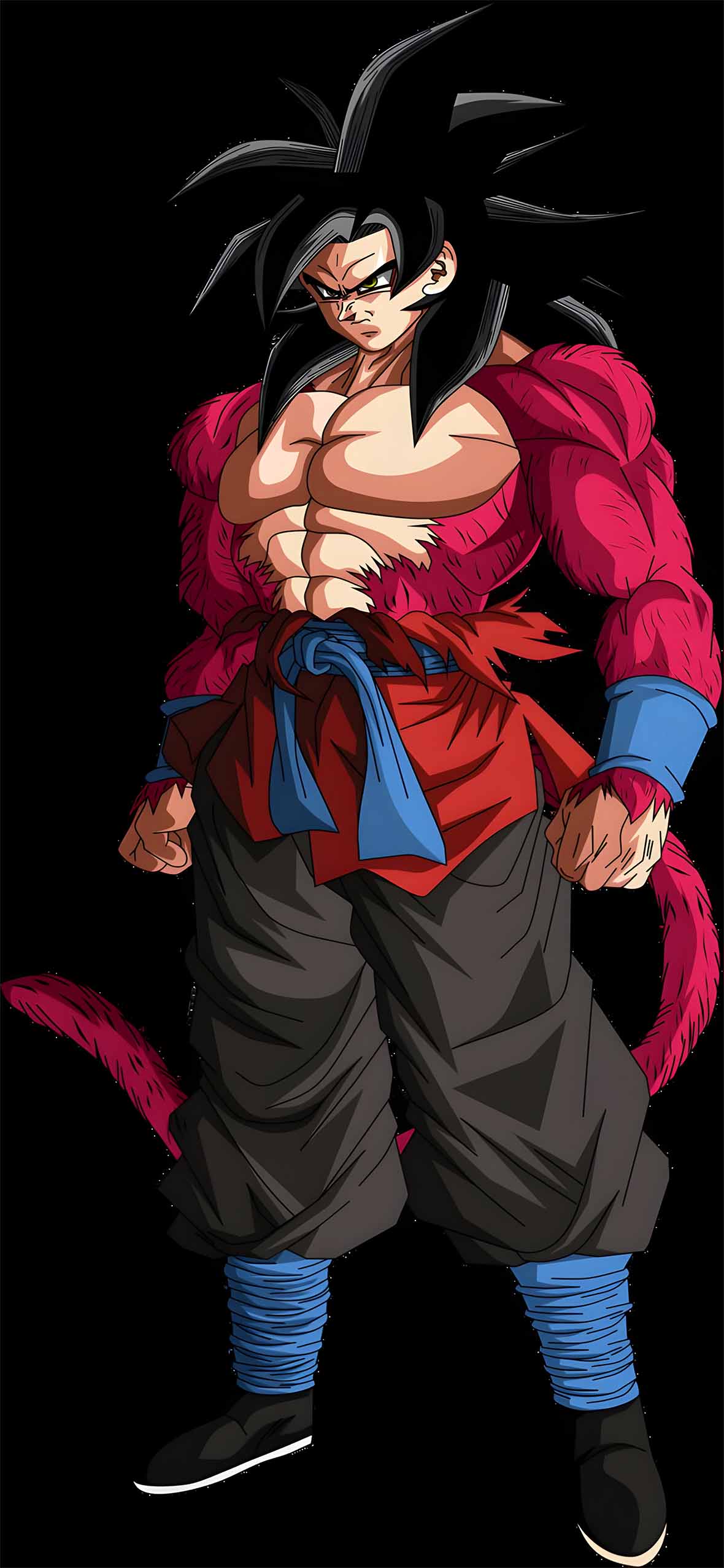 Cool Goku Super Saiyan 4 Black Wallpaper Wallpaper HD