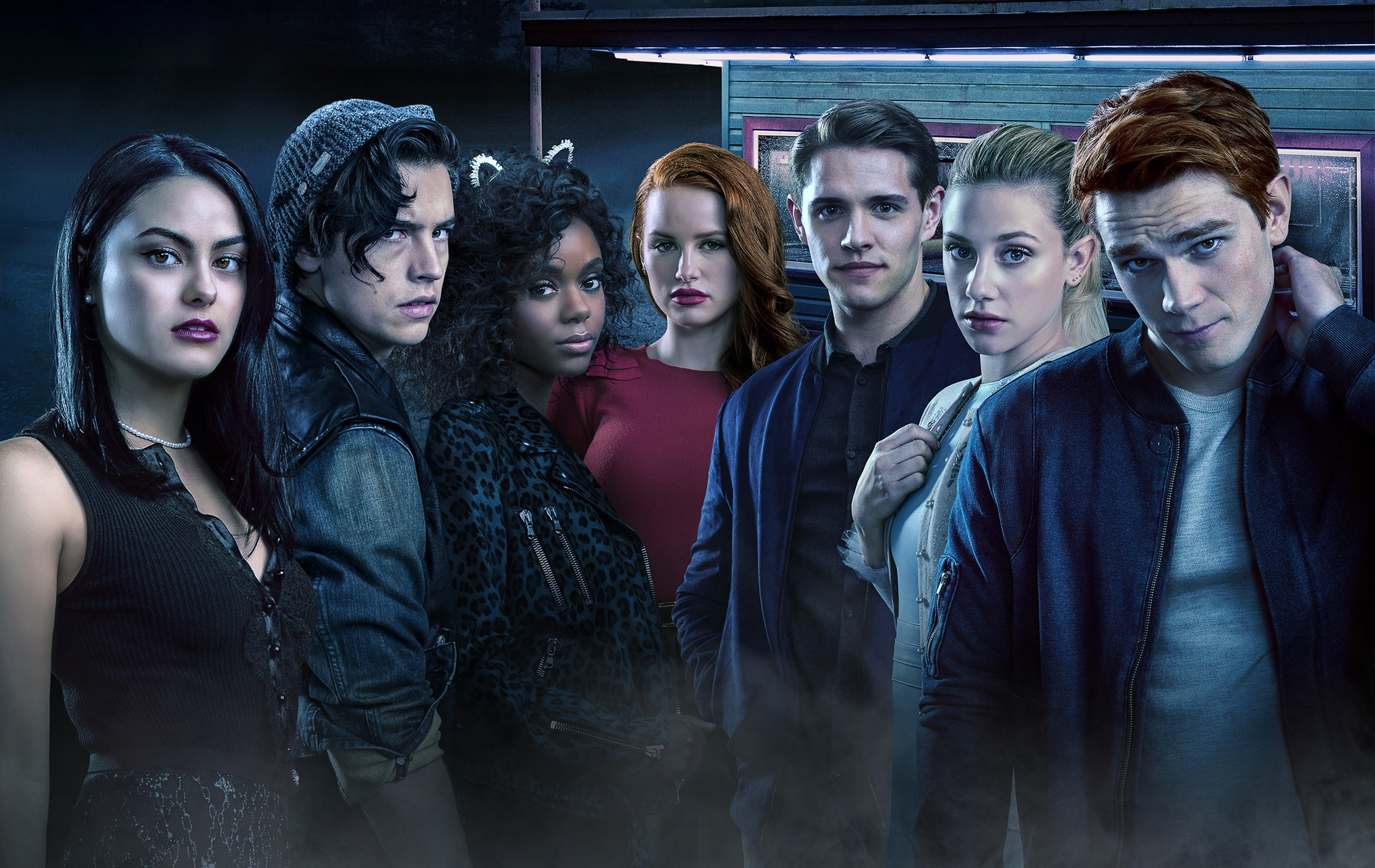 Riverdale HD: Dark Secrets Unveiled Wallpaper