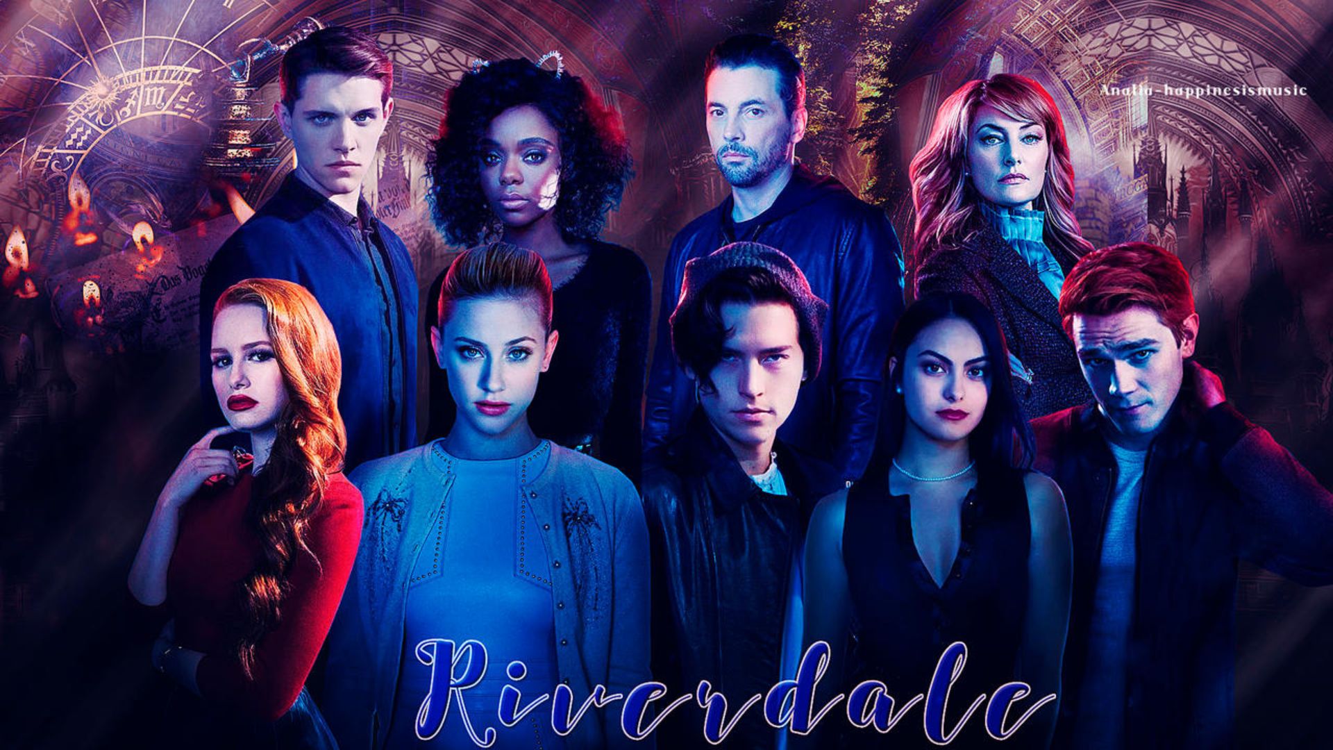 Riverdale Cast Camila Mendes Watch Riverdale HD Wallpaper Girl, Woman, Man, TV Series, The CW Television