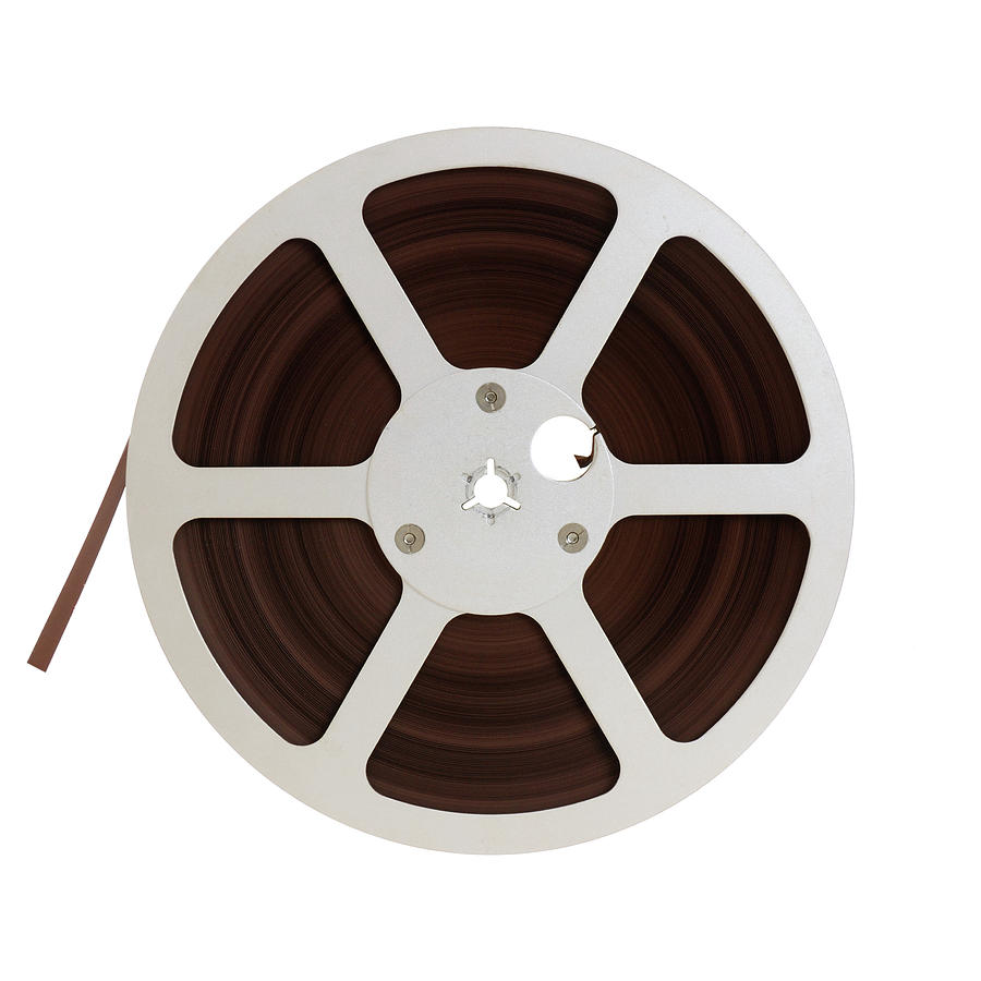 Reel Of Audio Recording Tape Photograph
