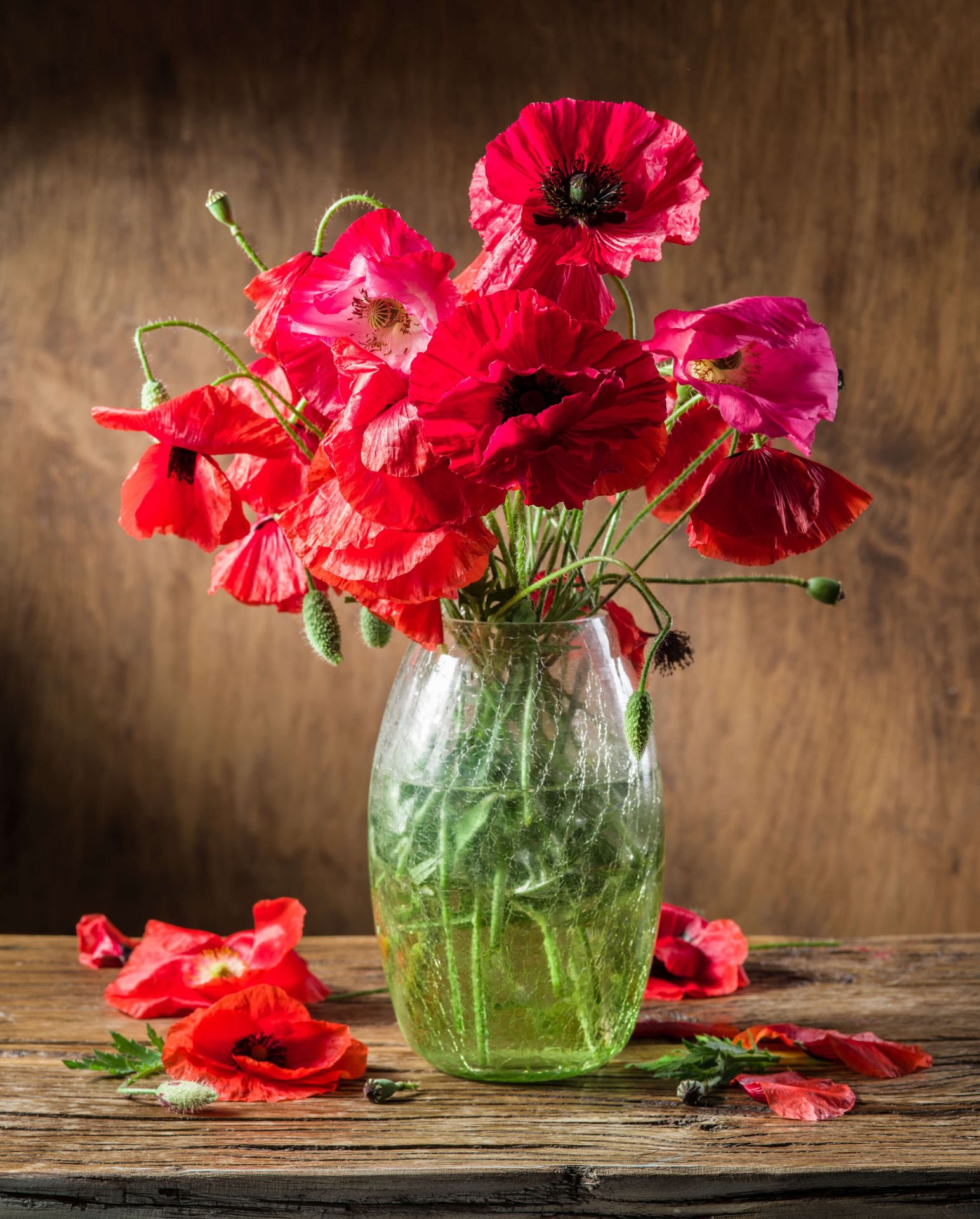 Wallpaper Mural in a vase