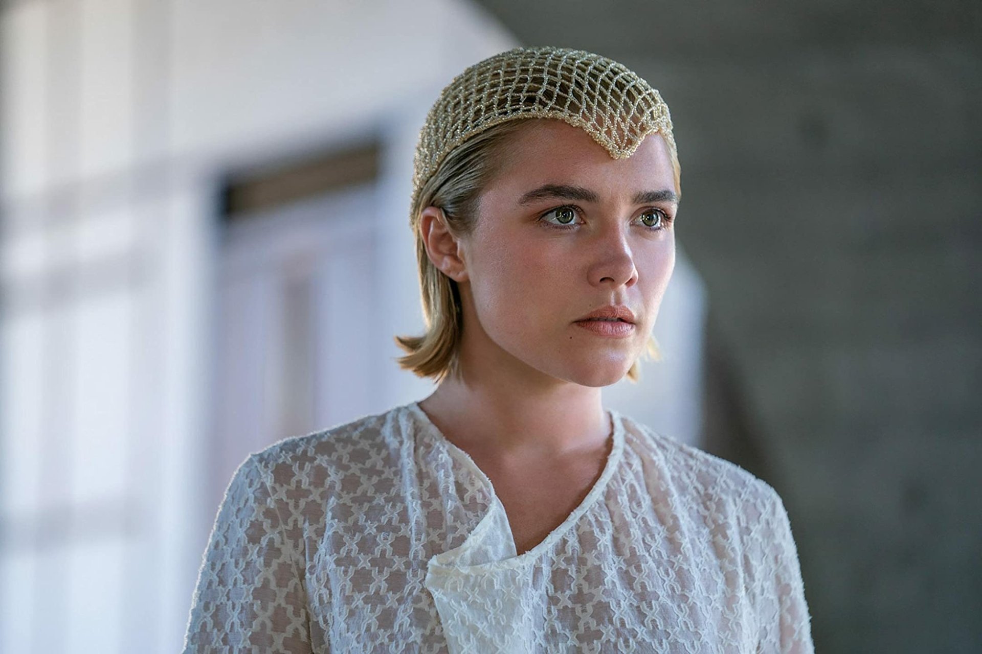 Dune Part Two HD Wallpaper Featuring Florence Pugh