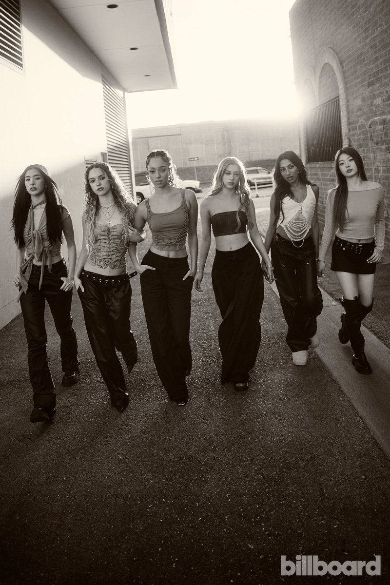 KATSEYE: Photo From the Billboard Shoot