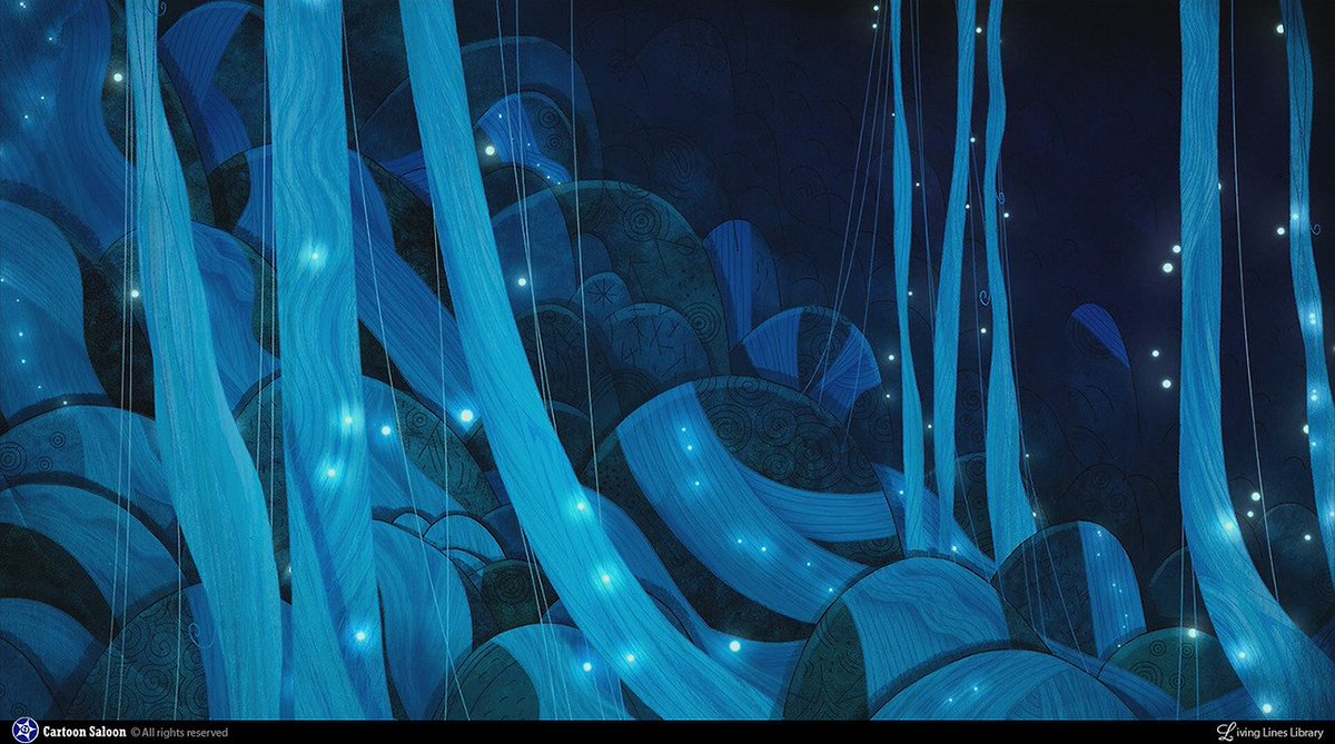 Background from Song of the Sea (2014, Cartoon Saloon)