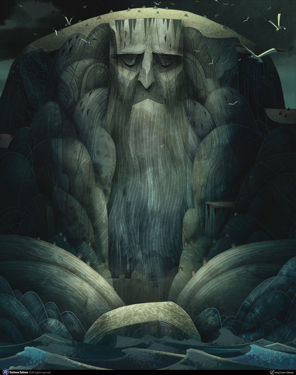 Background from Song of the Sea (2014, Cartoon Saloon)