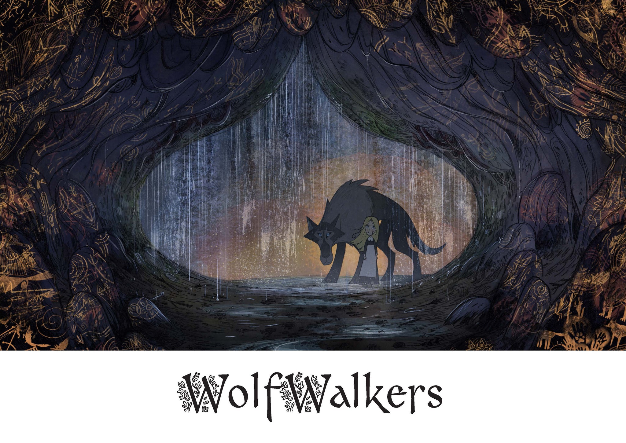 WolfWalkers A4 Limited edition signed print