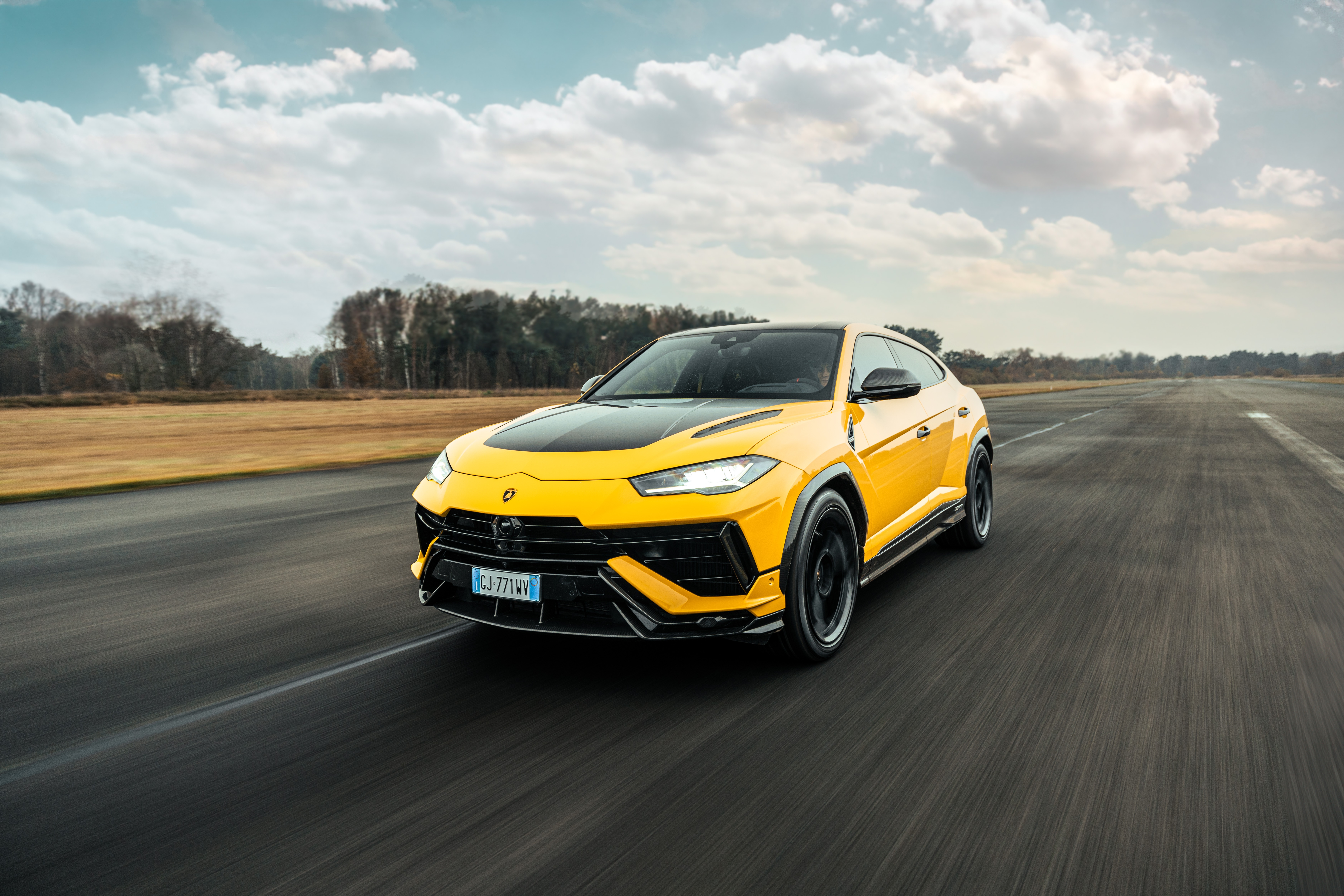 Wallpaper Lamborghini, yellow, Urus, Lamborghini Urus Performante for mobile and desktop, section lamborghini, resolution 6997x4665