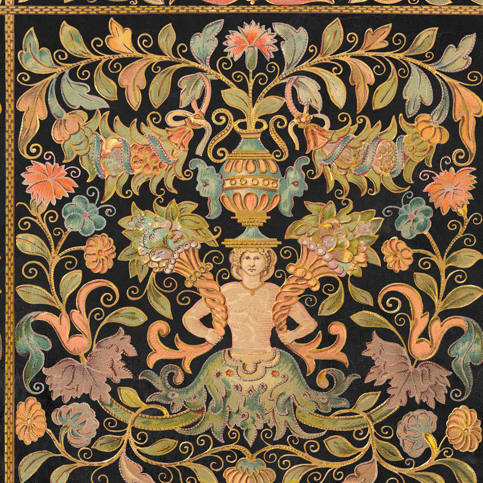MINDTHEGAP Wallpaper Brocade Brocade Powder