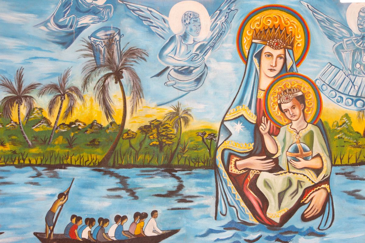 Roman Catholic Church Painting Wallpaper Mural®