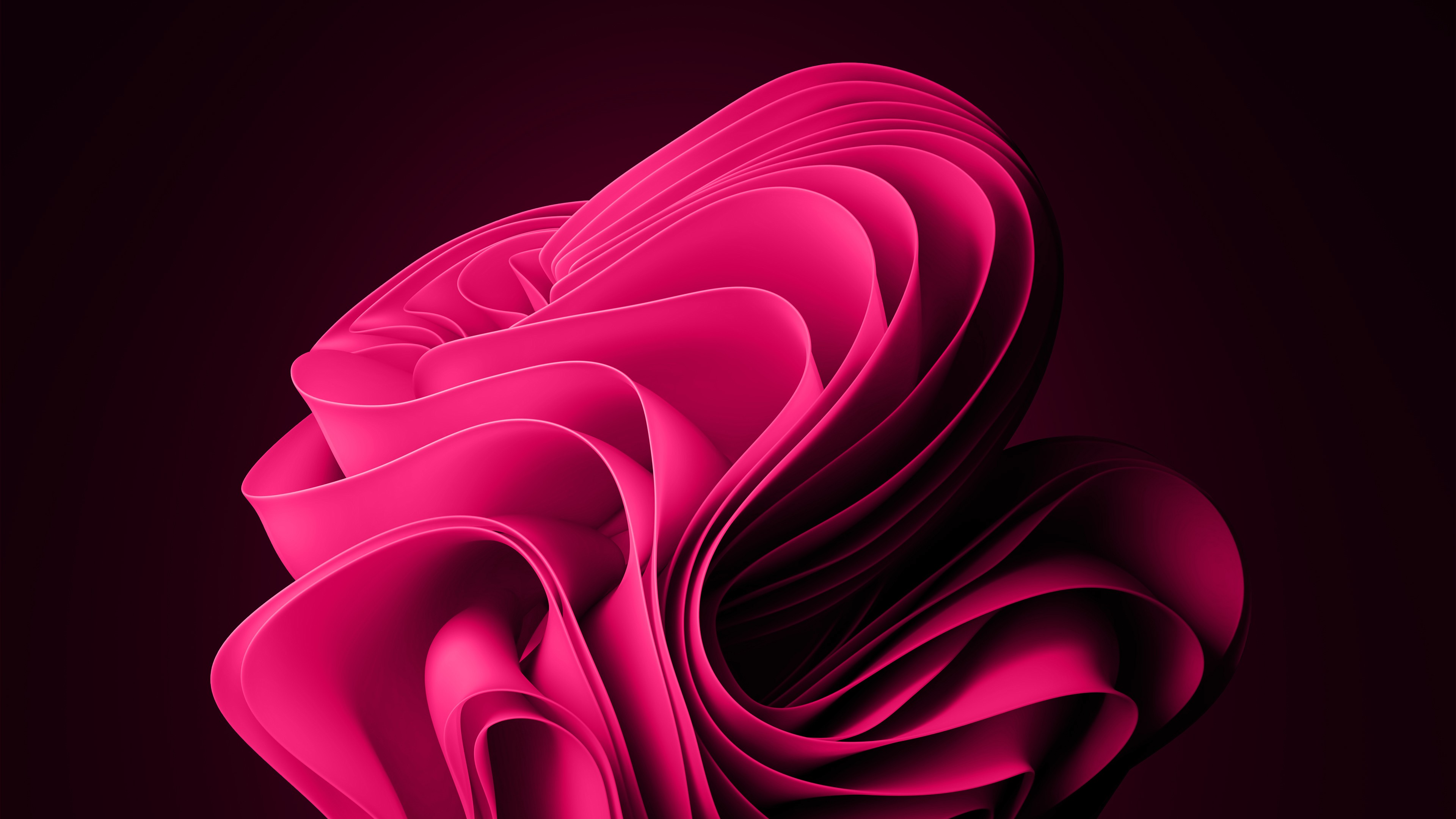 Pink Windows 11 Logo 4K HD Windows 11 Wallpaper