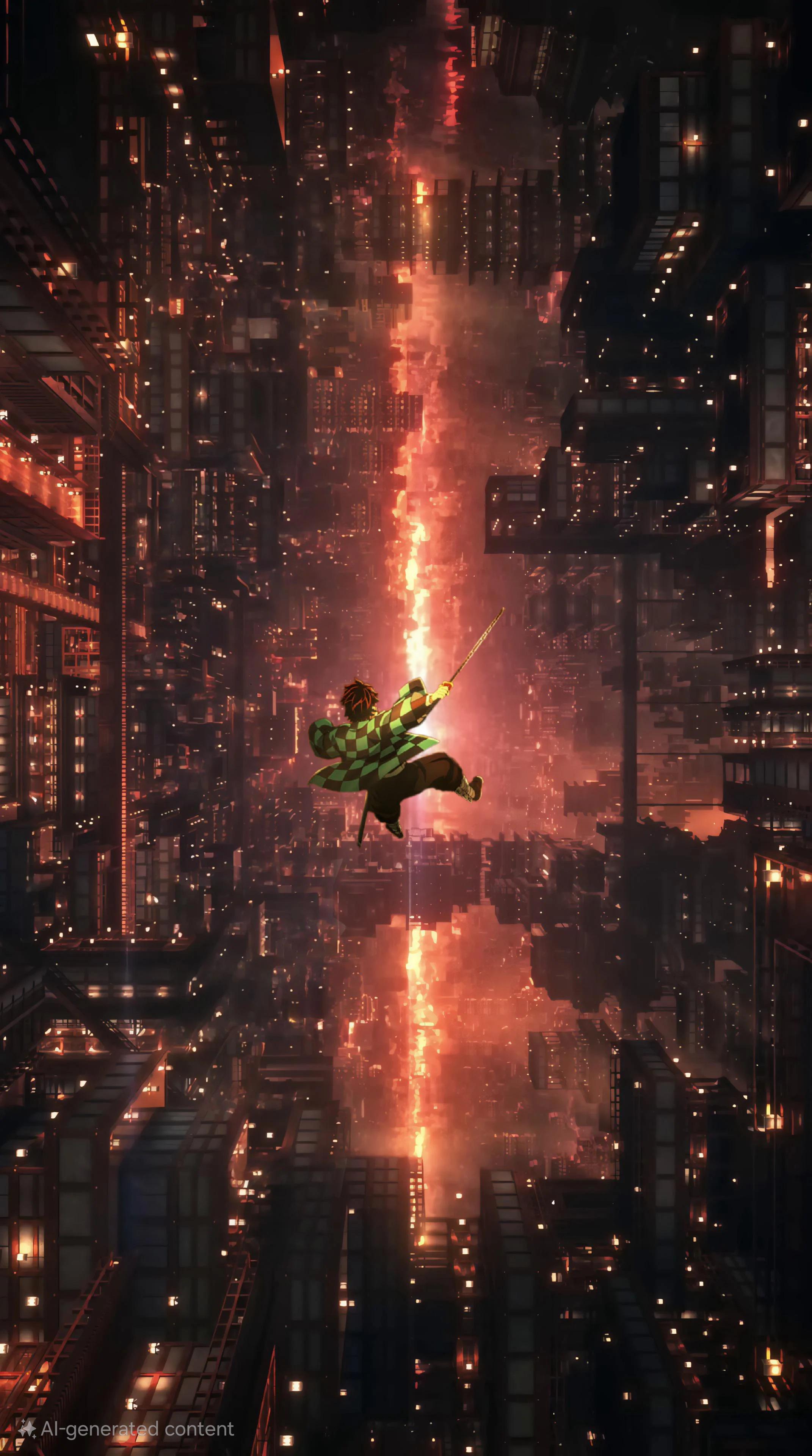 Kimetsu no Yaiba:Demon Slayer Infinity castle wallpaper