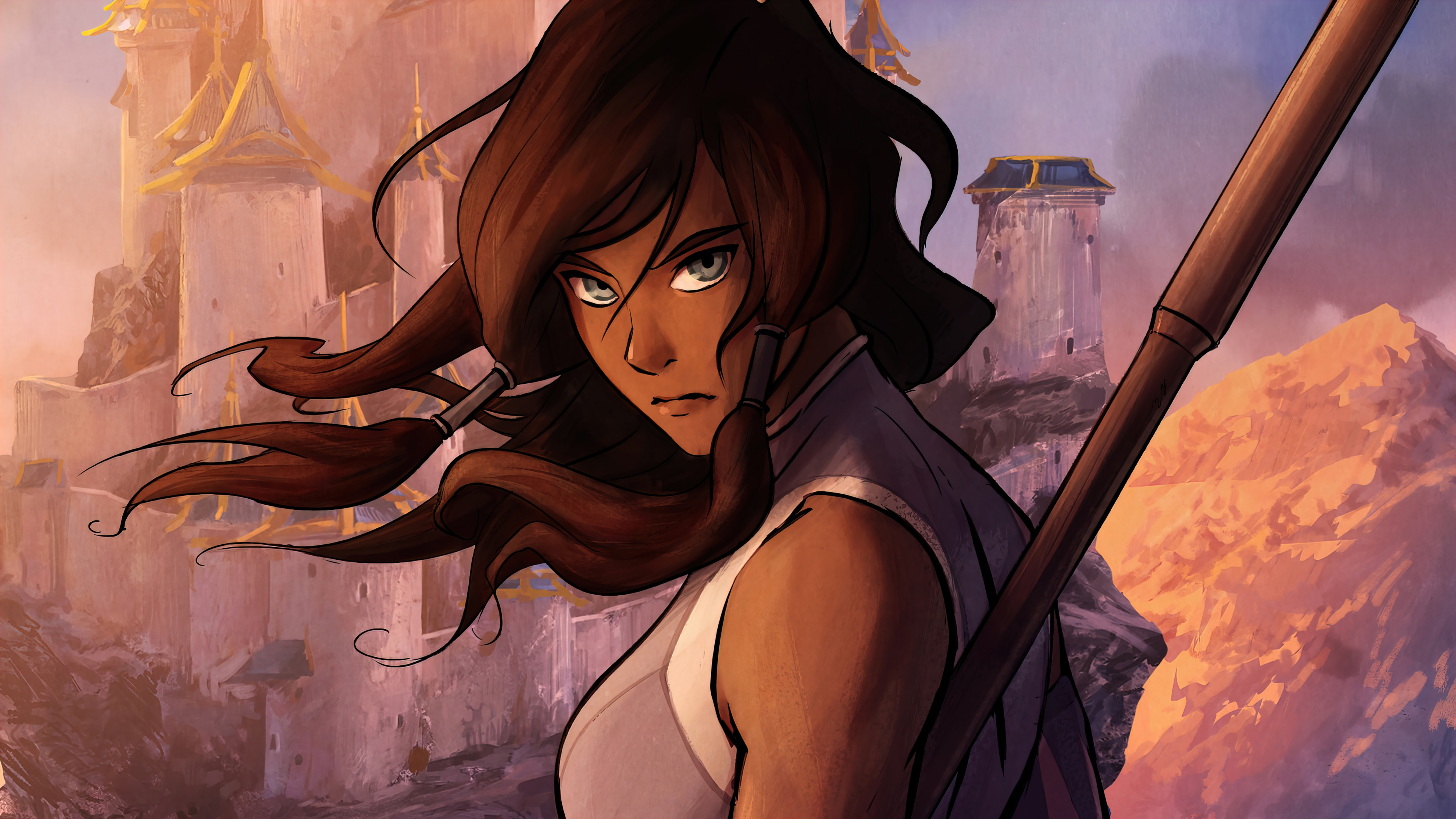Korra Legend Ultra HD Wallpaper