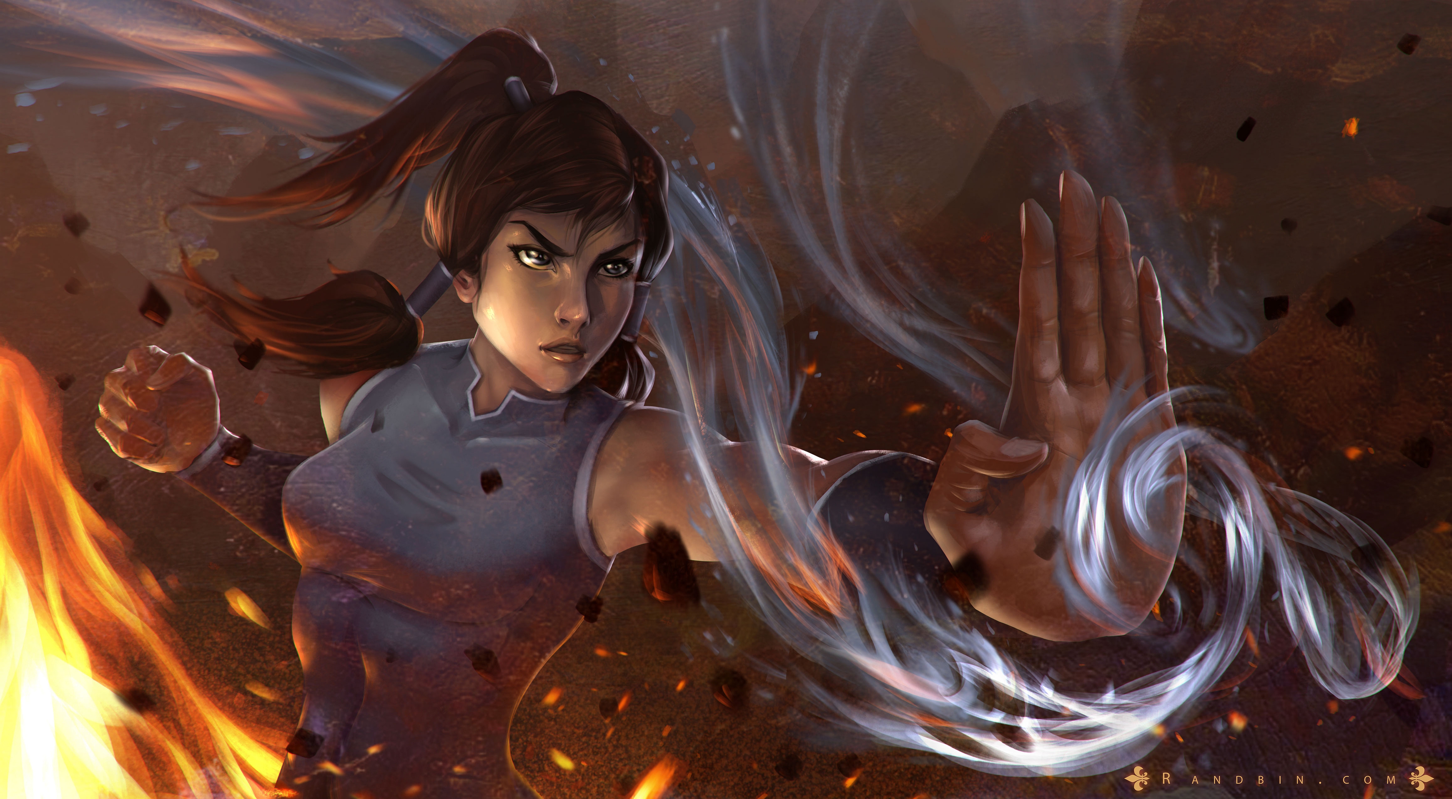 Korra 4K Ultra HD Wallpaper