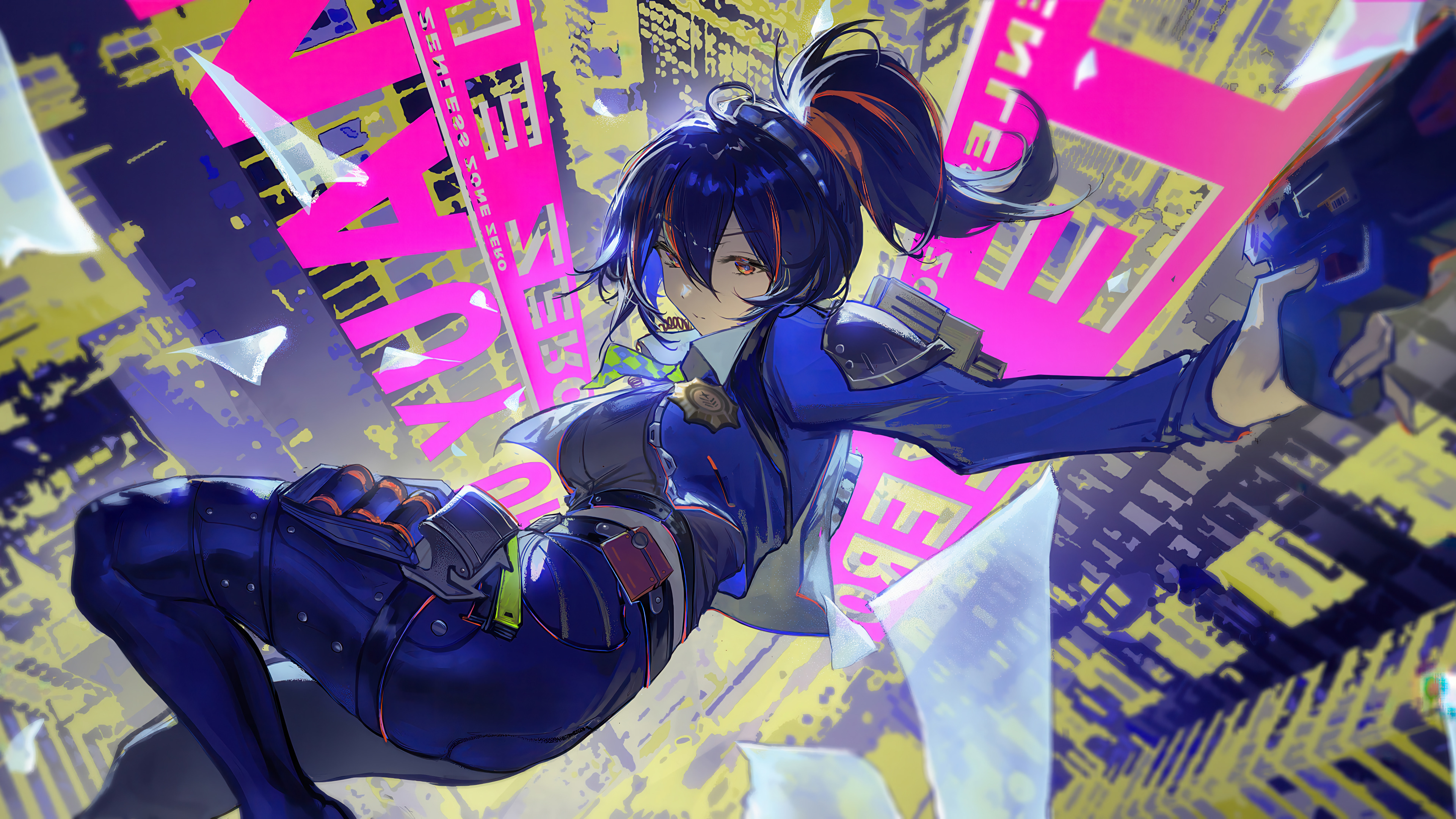 Zhu Yuan Zenless Zone Zero Wallpaper 4K HD PC a