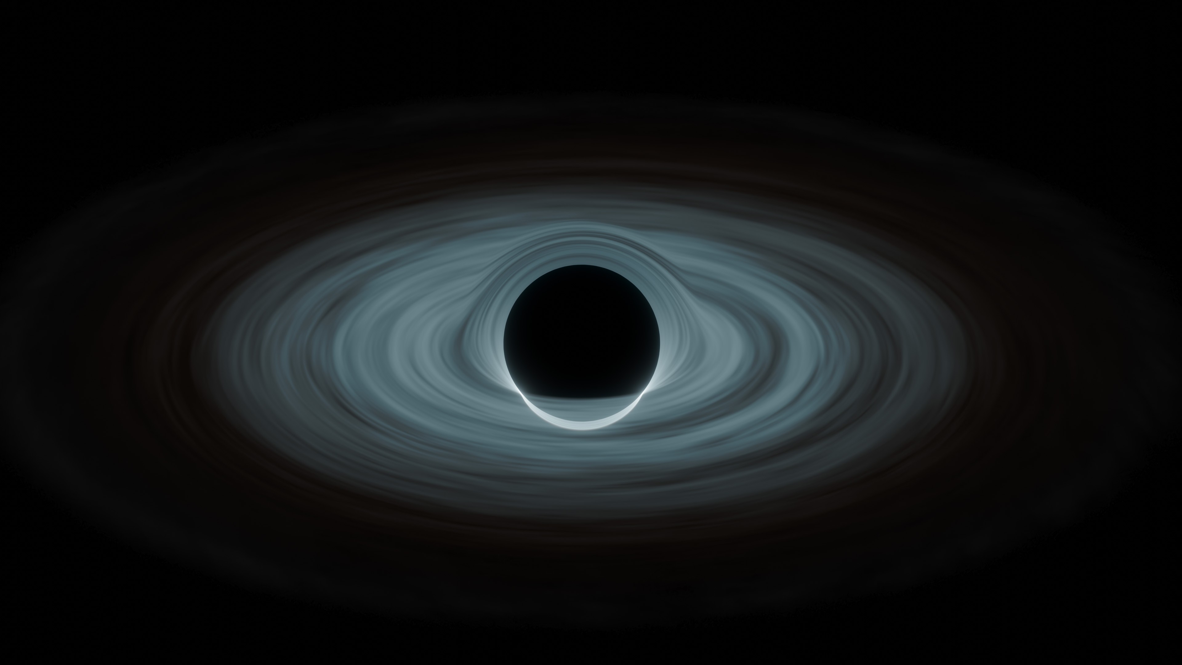 Black Hole 4K HD Wallpaper