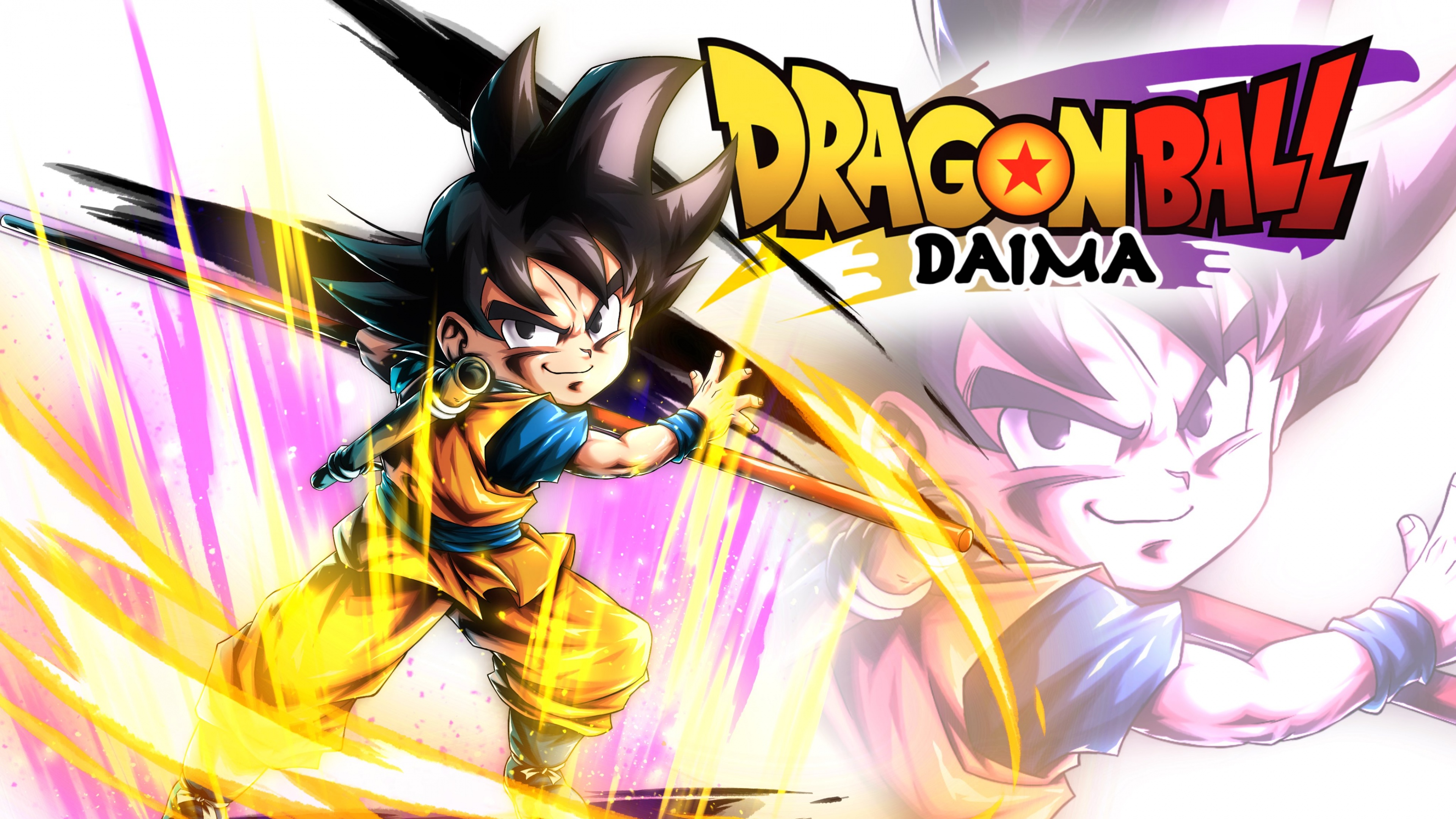 Dragon Ball DAIMA Wallpaper 4K, Fan Art, Son Goku, Anime series